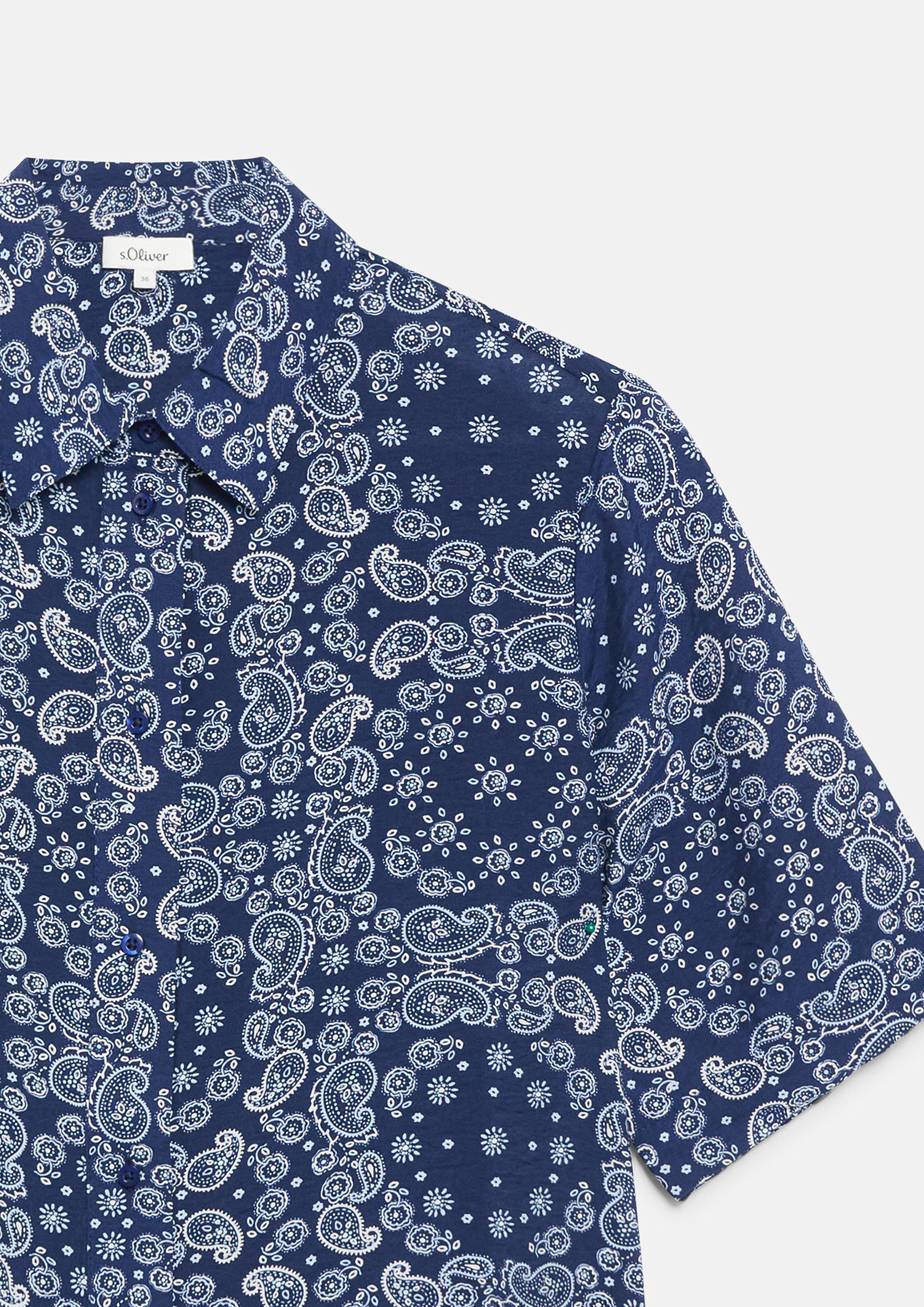 Damen Bluse in blau von s.Oliver