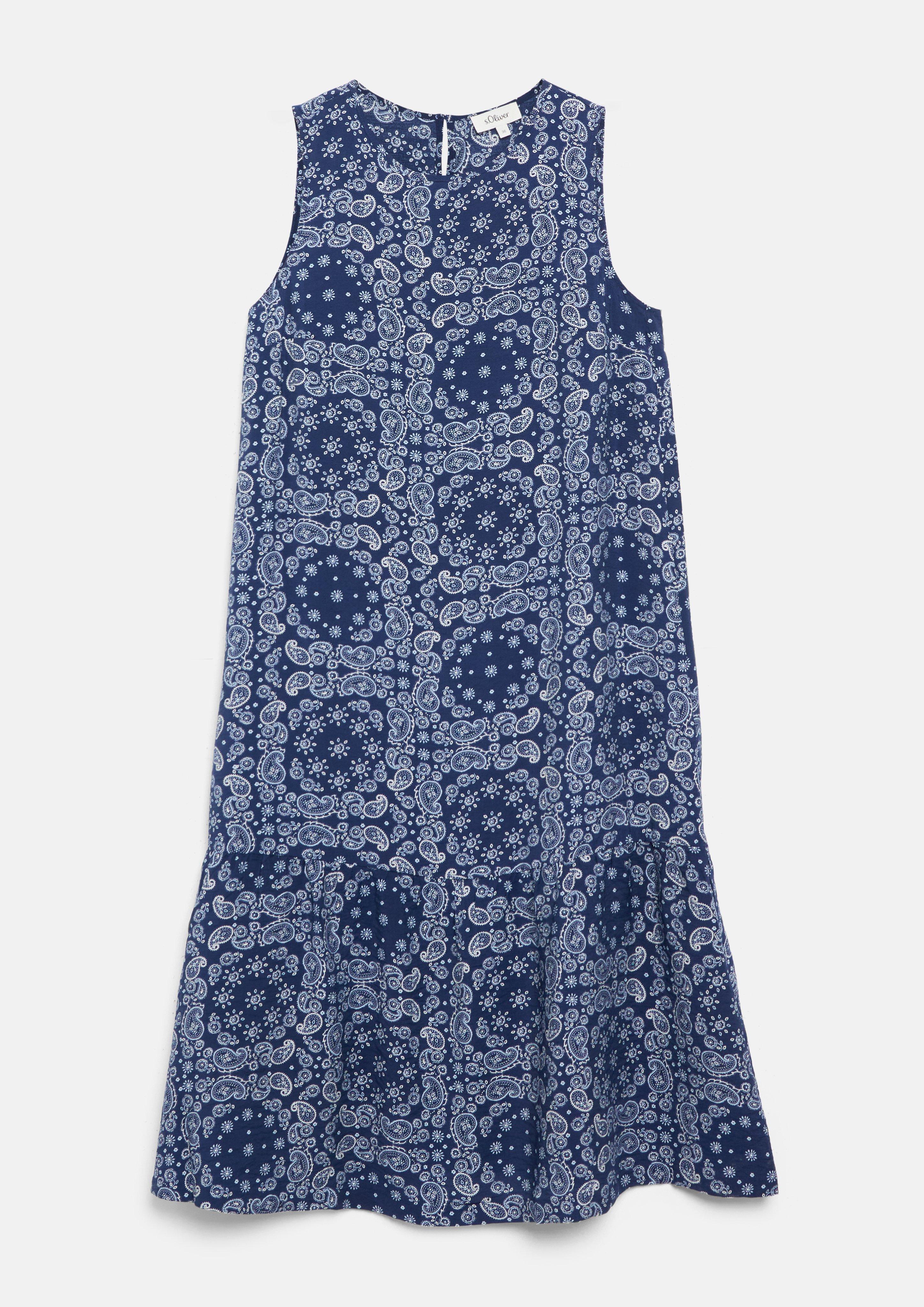 Damen Strukturiertes Stufenkleid aus Viskosemix in  von s.Oliver