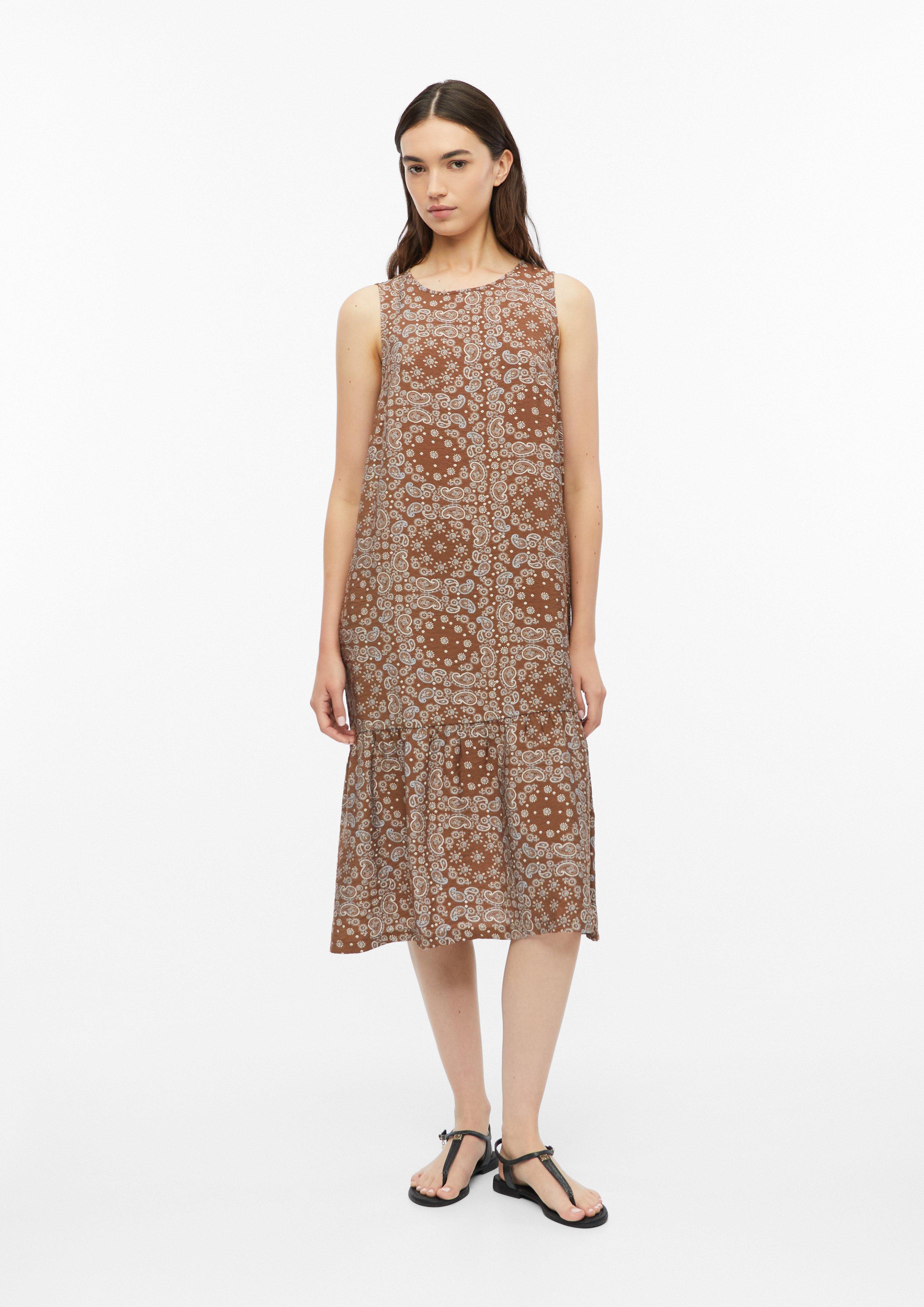 Femmes Robe à volants structurée en mélange de viscose en  de s.Oliver