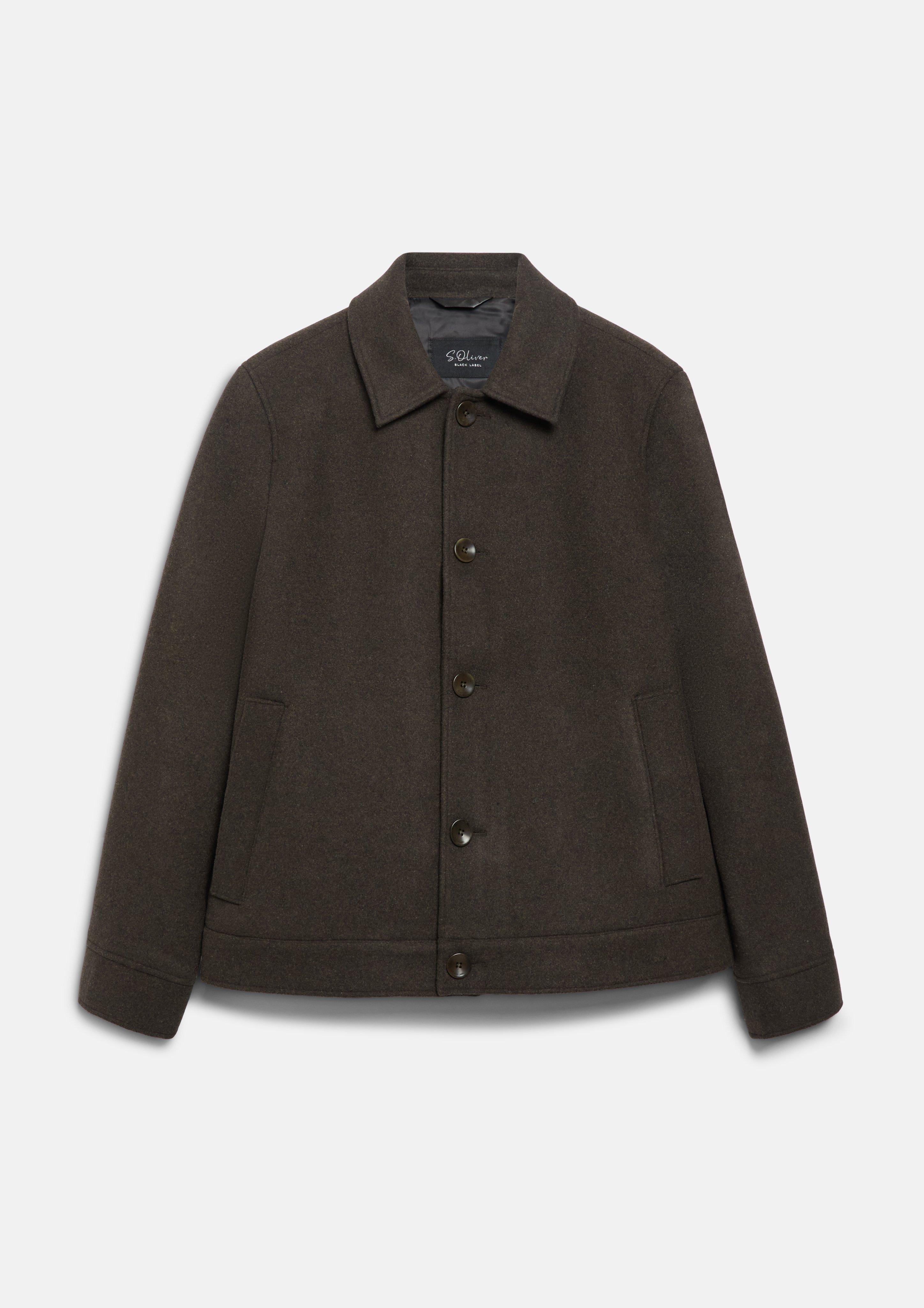 Veste d'extérieur en marron foncé de s.Oliver BLACK LABEL
