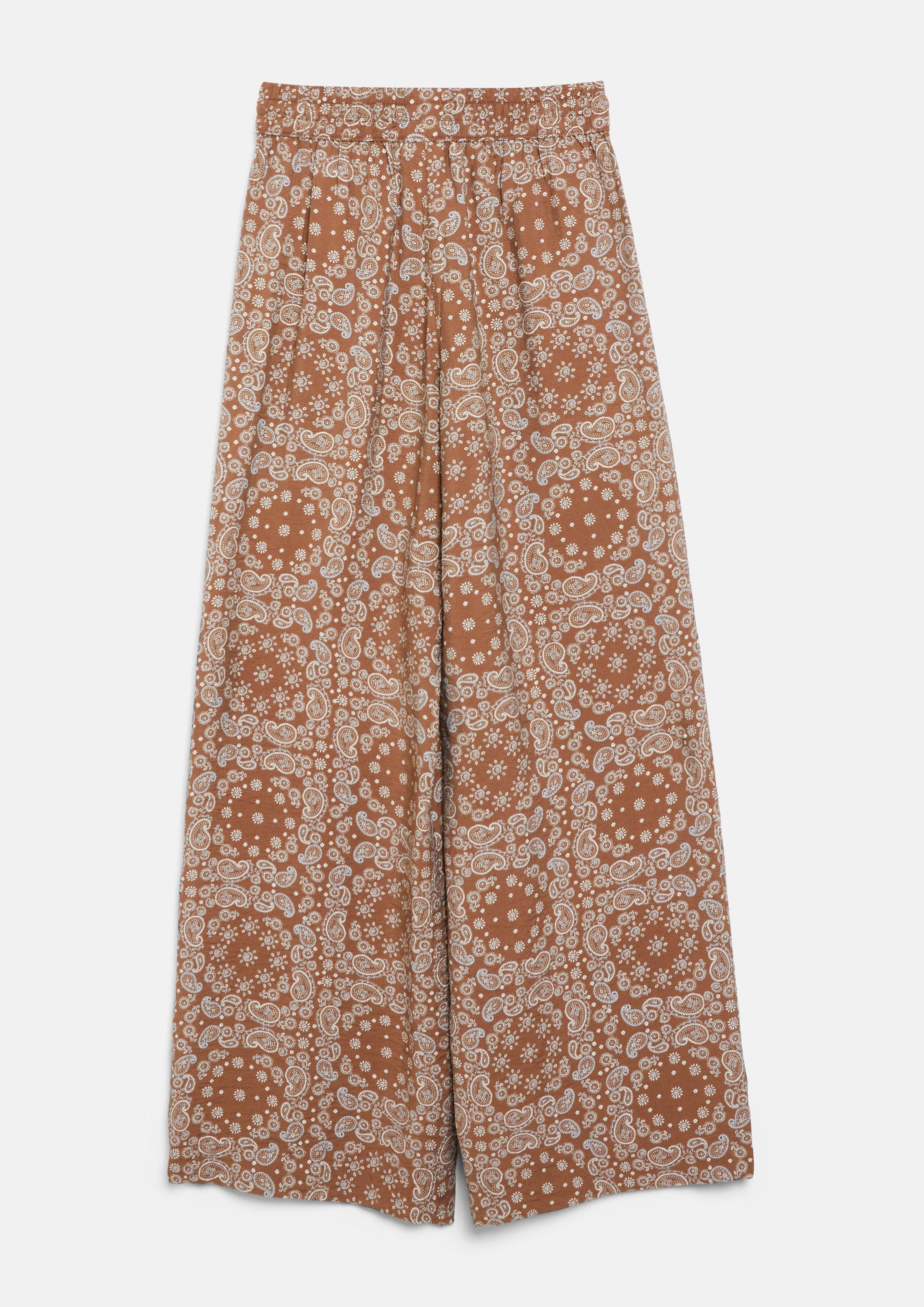 Dames Broek in bruin van s.Oliver