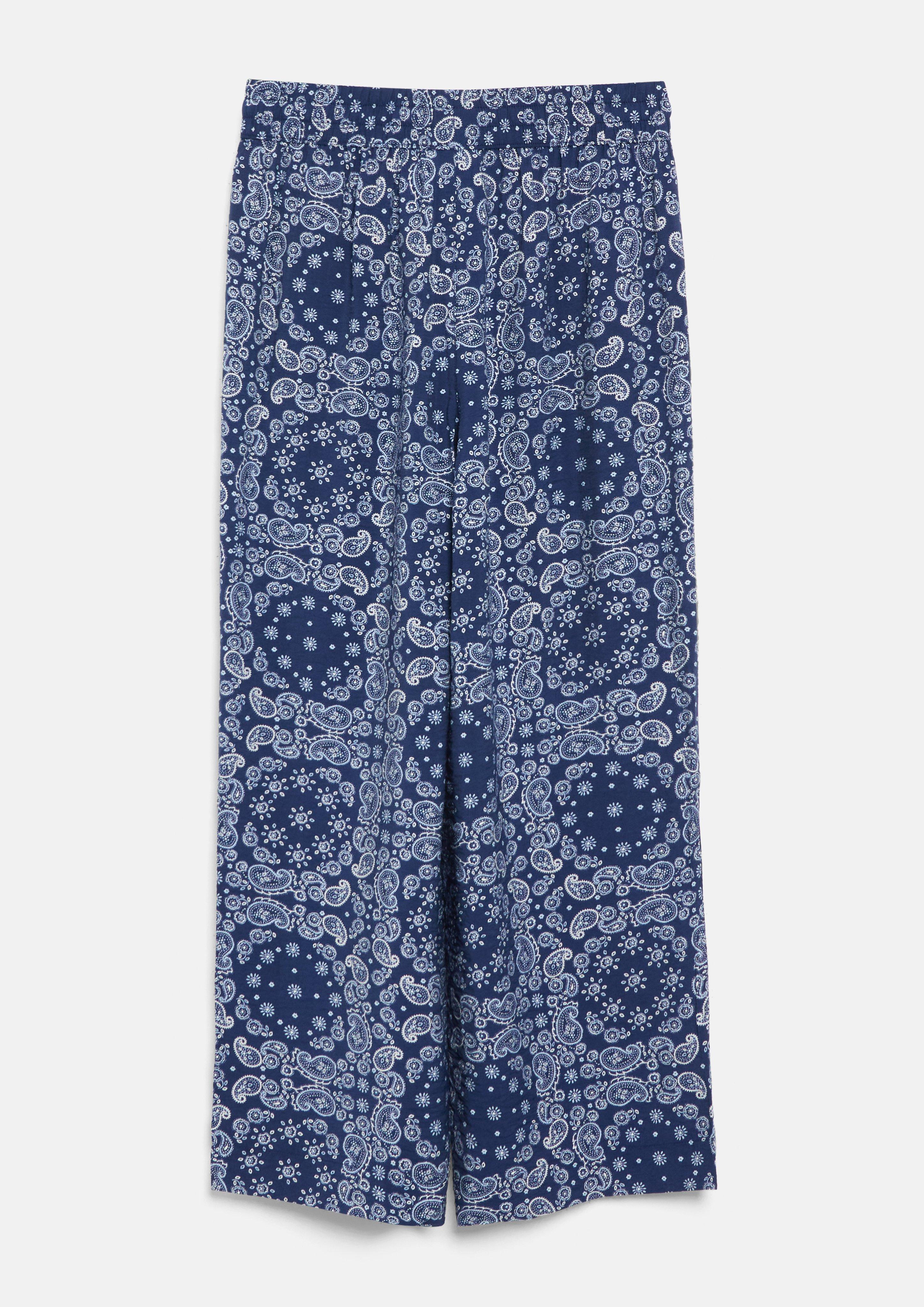 Dames Broek in blauw van s.Oliver