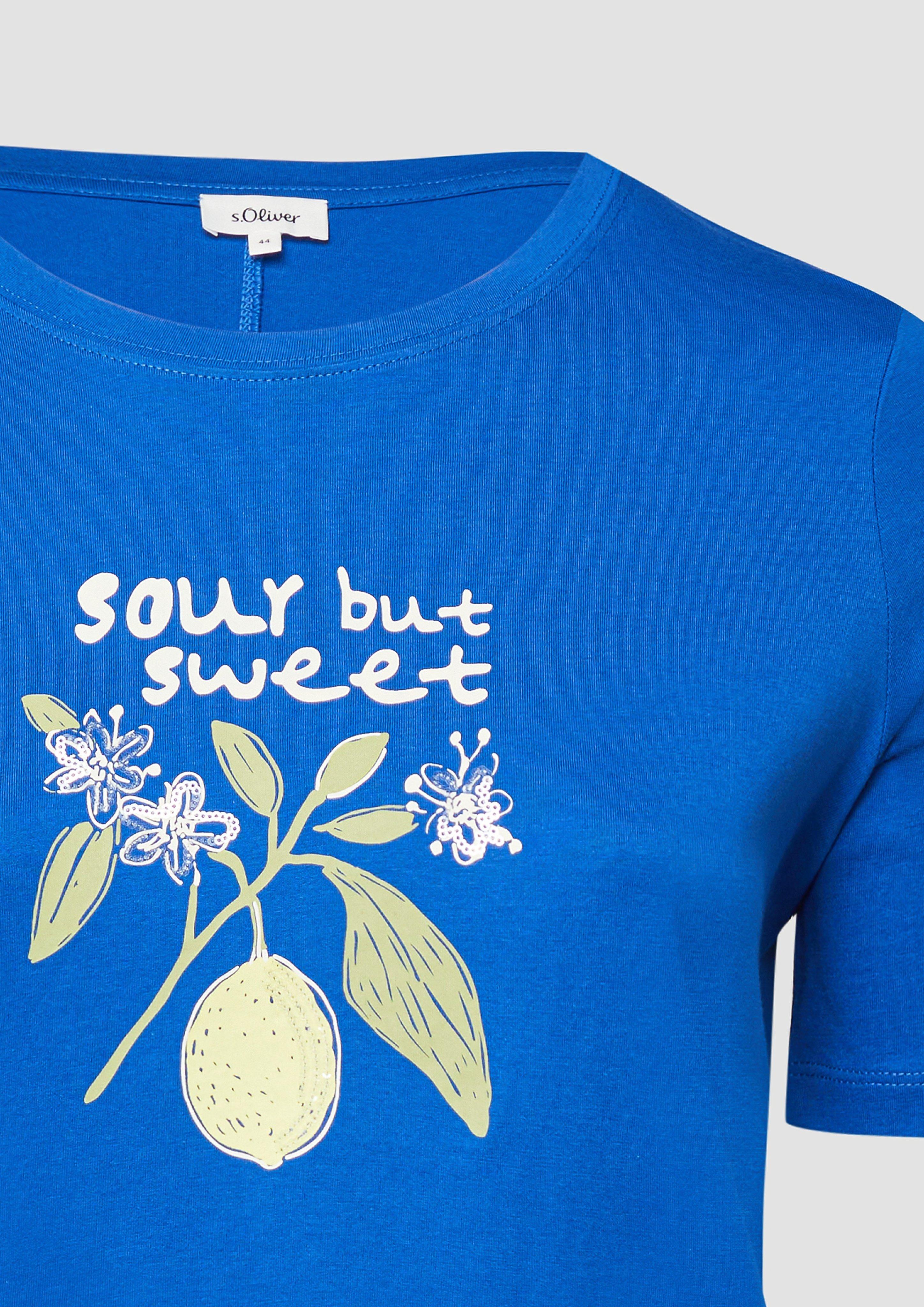 T-Shirt in 56D1 & 01D0