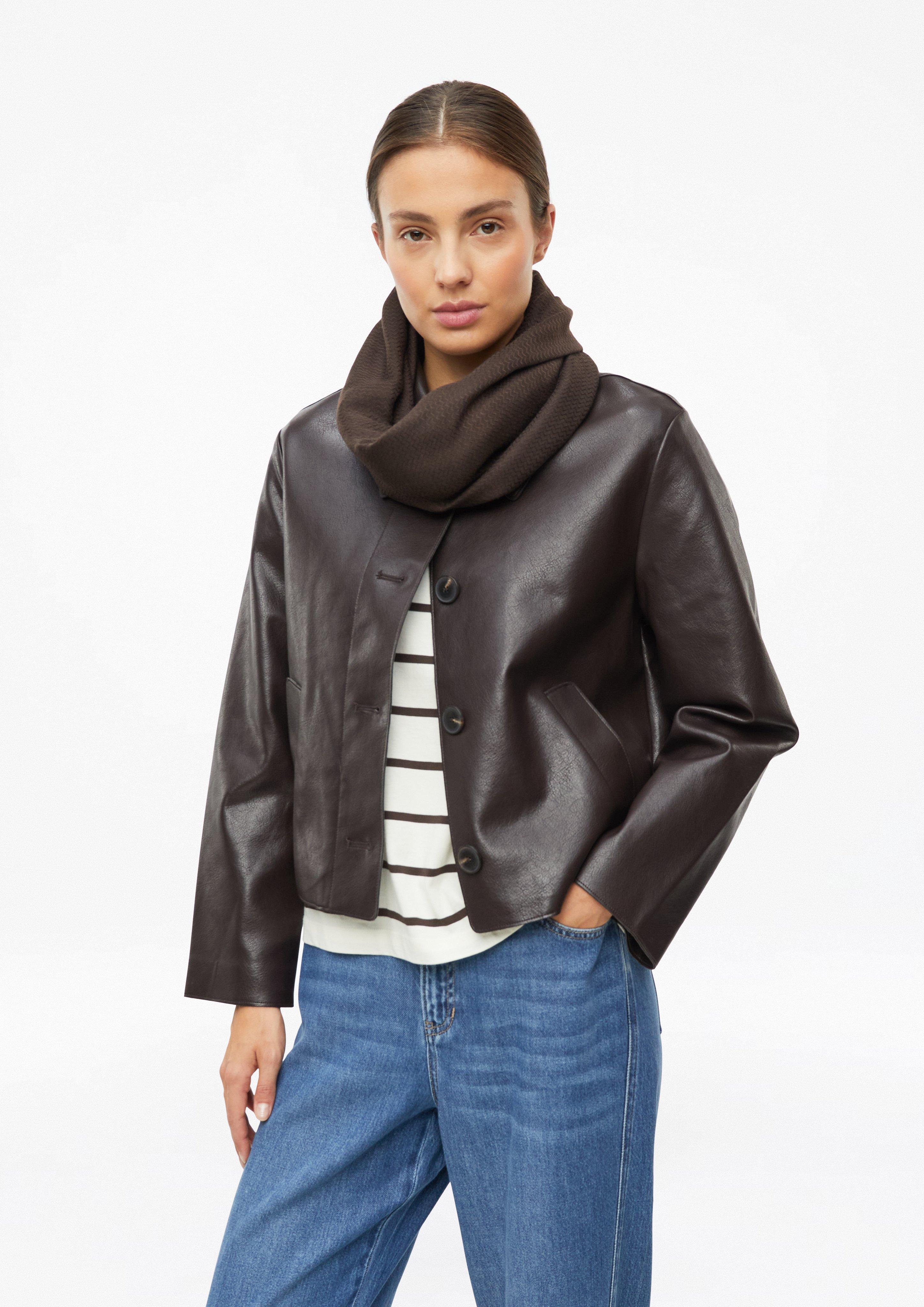 Snood with Artwork - Dark brown | s.Oliver