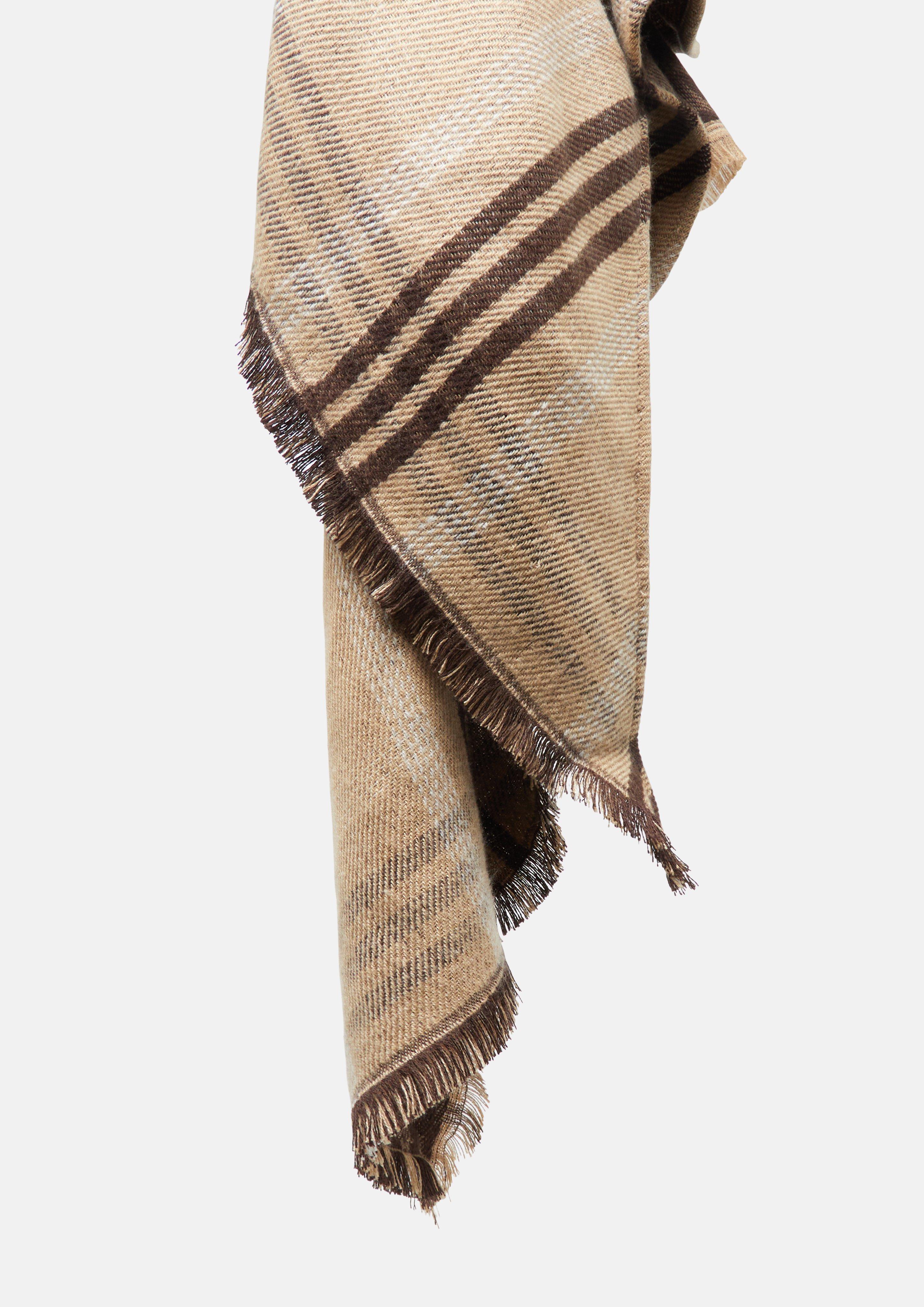 Women Shawl in brown by s.Oliver