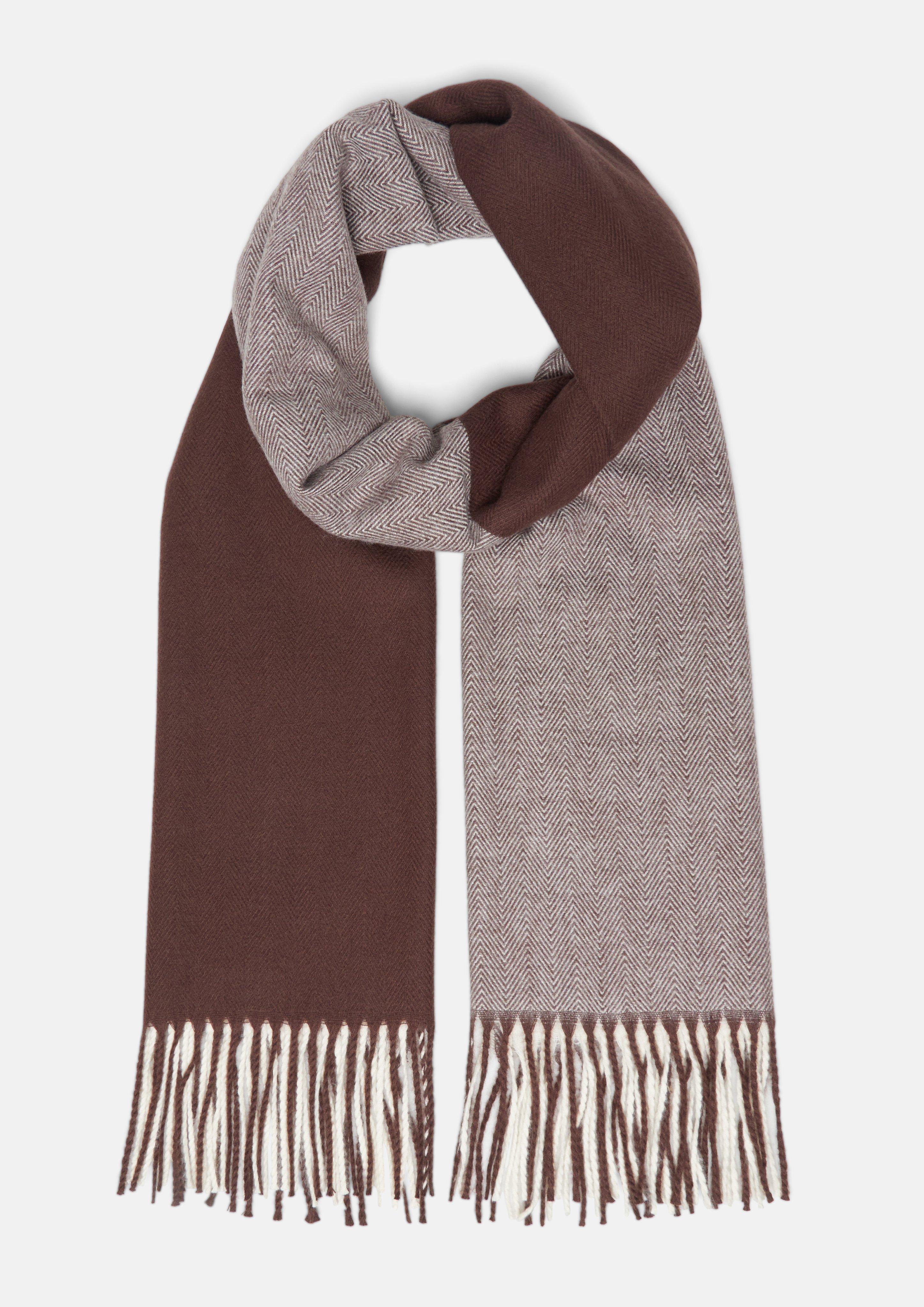 Scarf in brown by s.Oliver