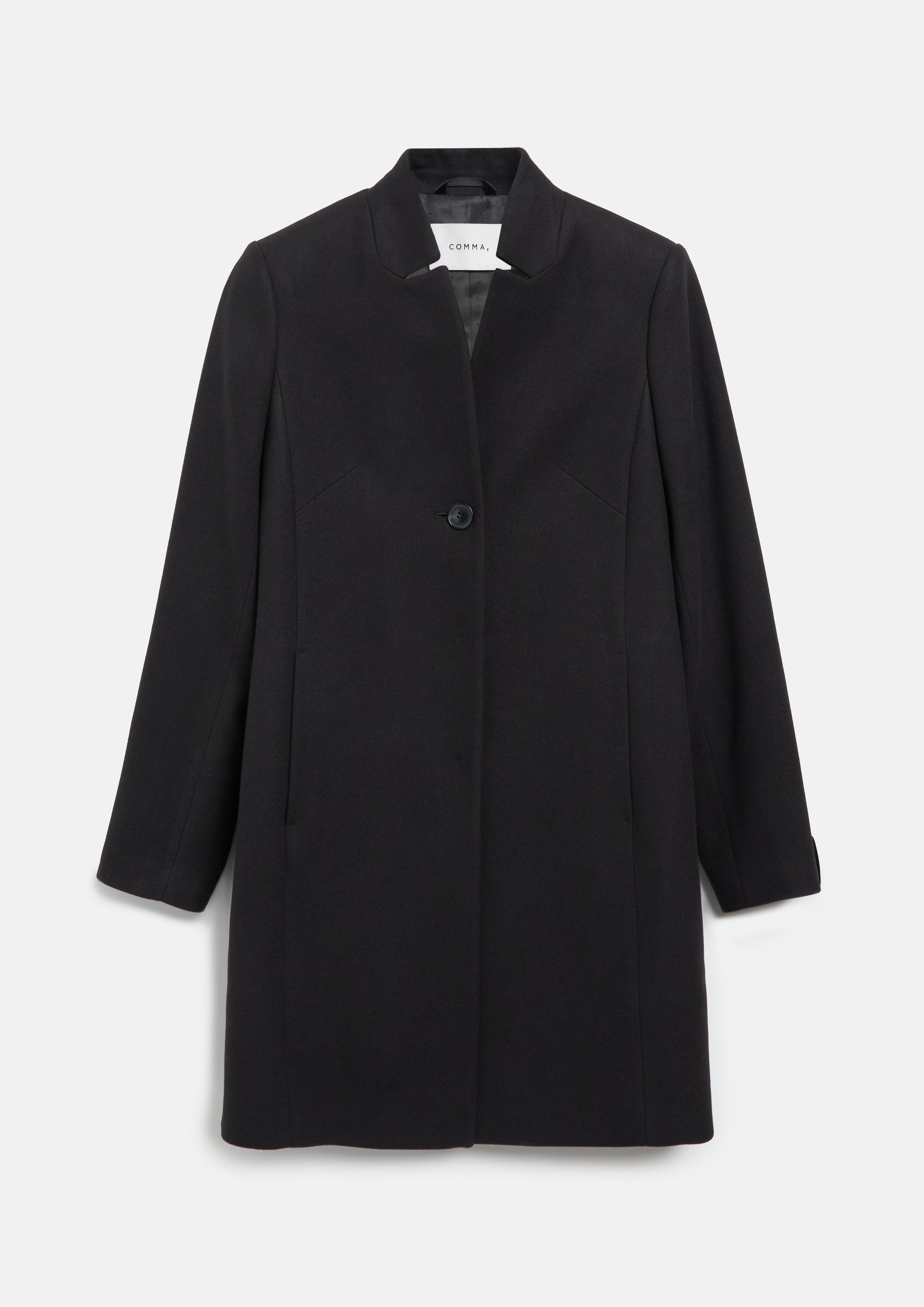 Outdoor coat in black by COMMA