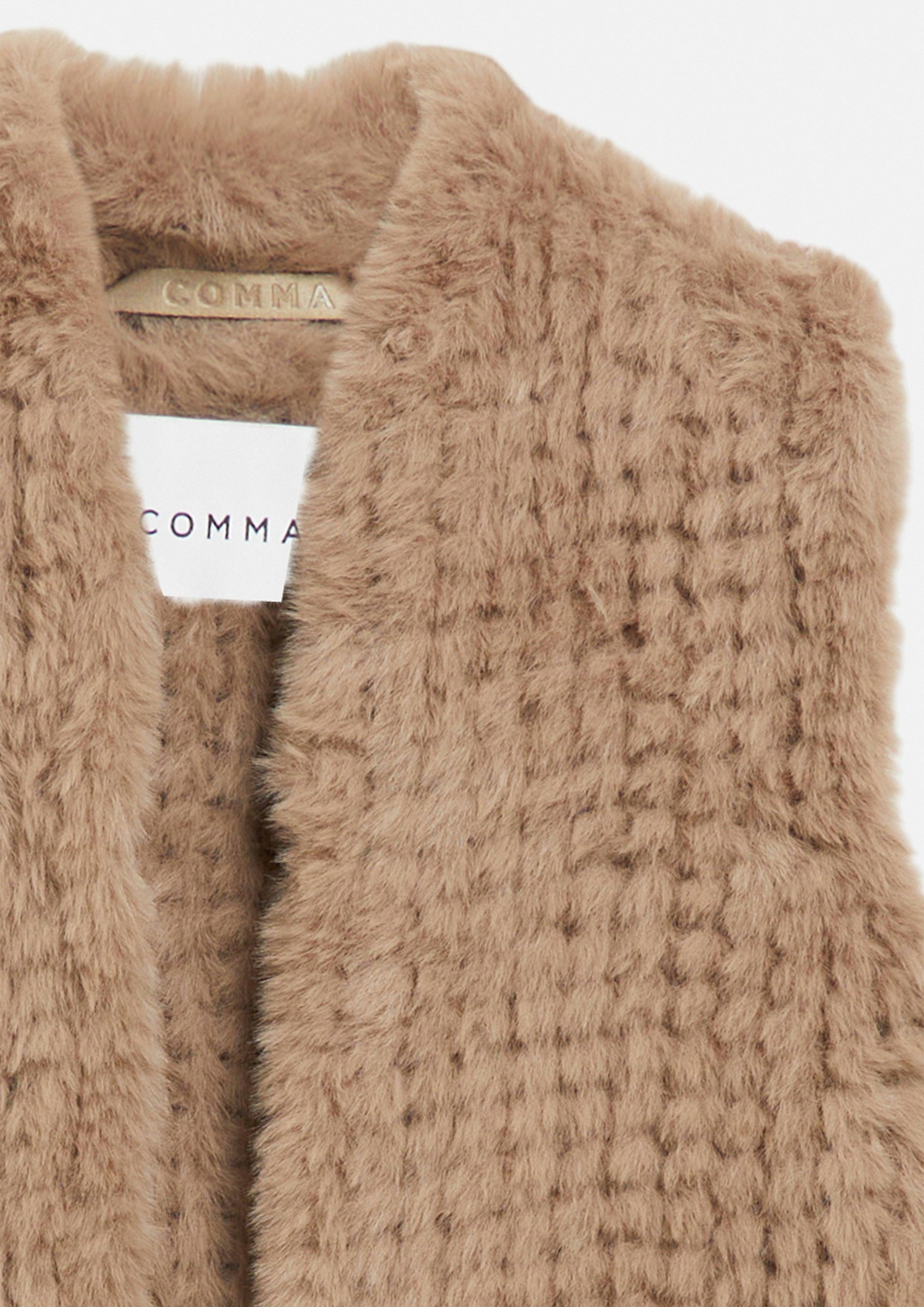 Outdoor-Weste in braun von COMMA