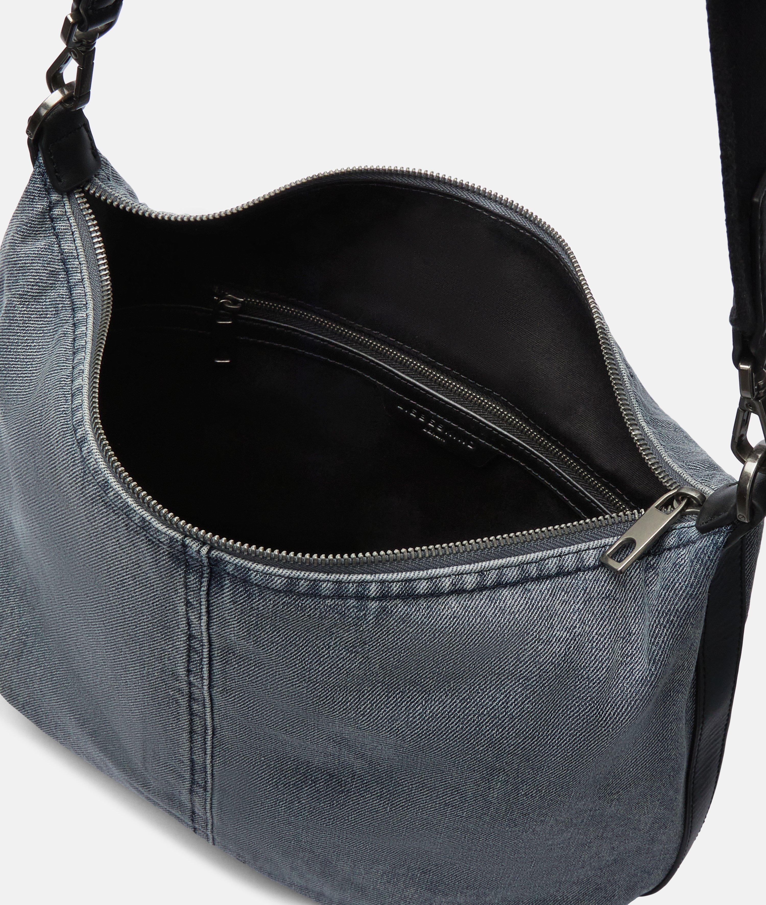 Denim Paris Hobo M in blau & beige