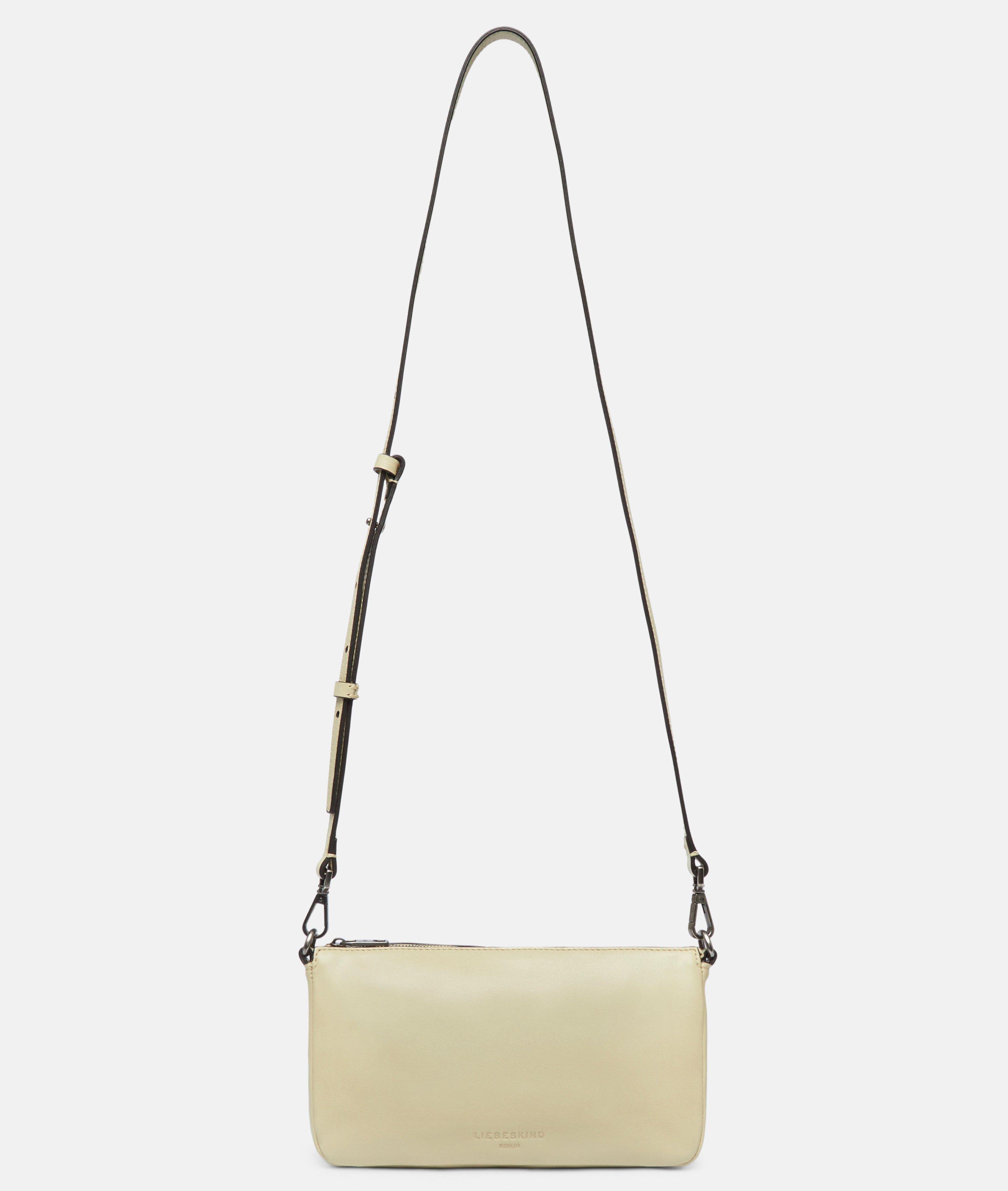 Ryker tas S in beige, zwart & blauw
