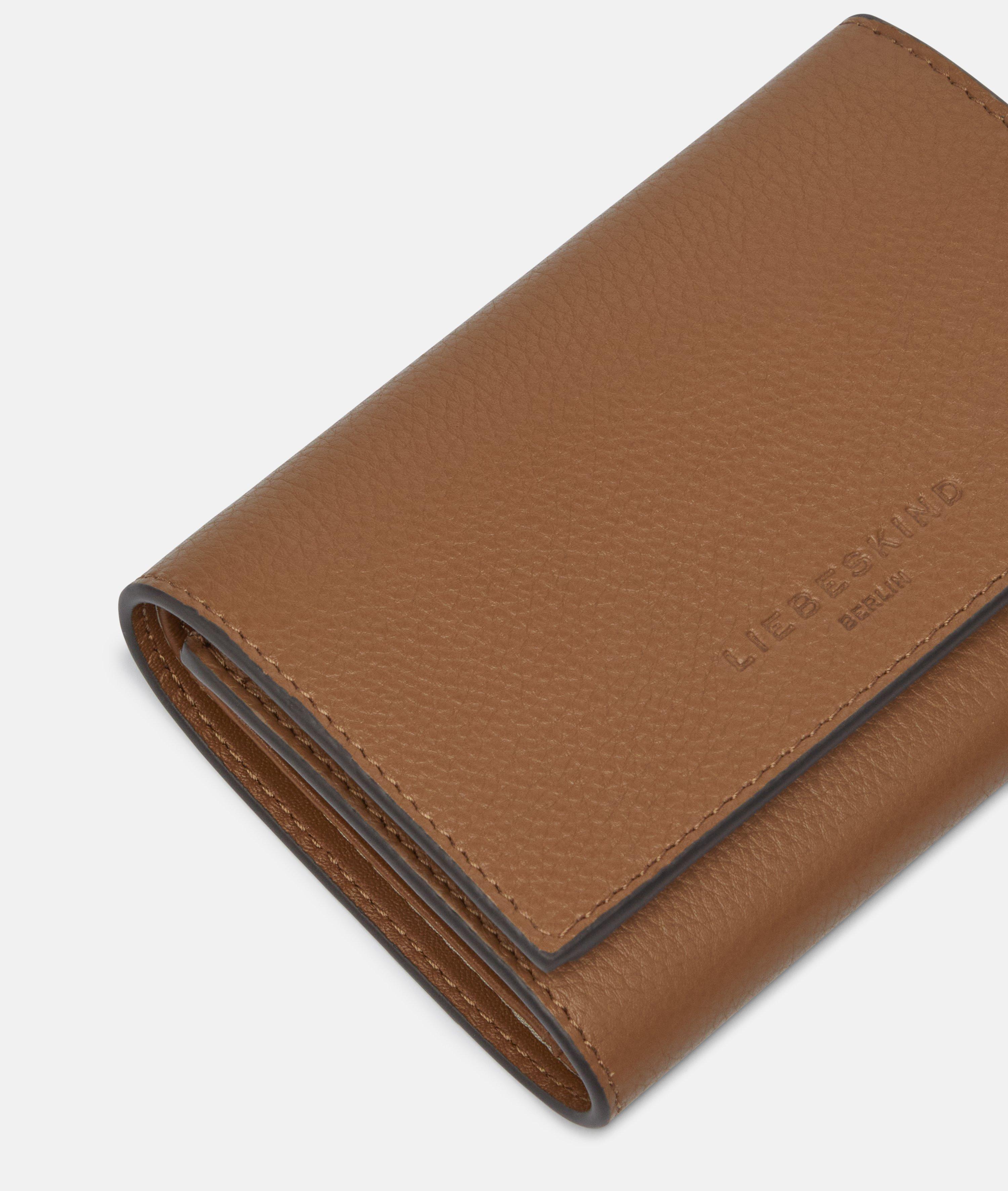Linn wallet M in brown, black & brown