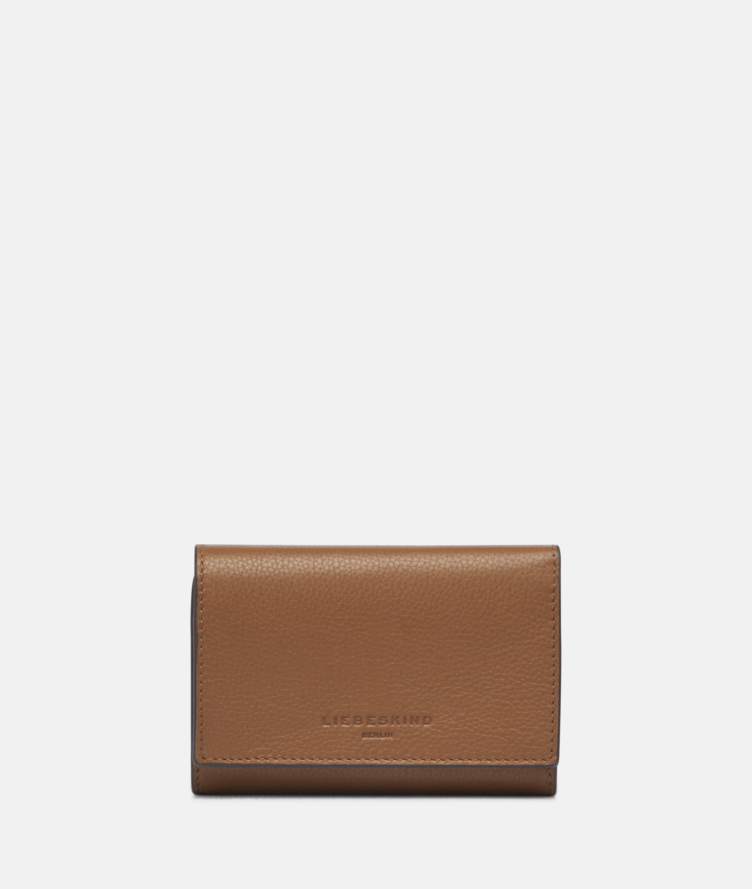 Linn wallet M in brown, black & brown