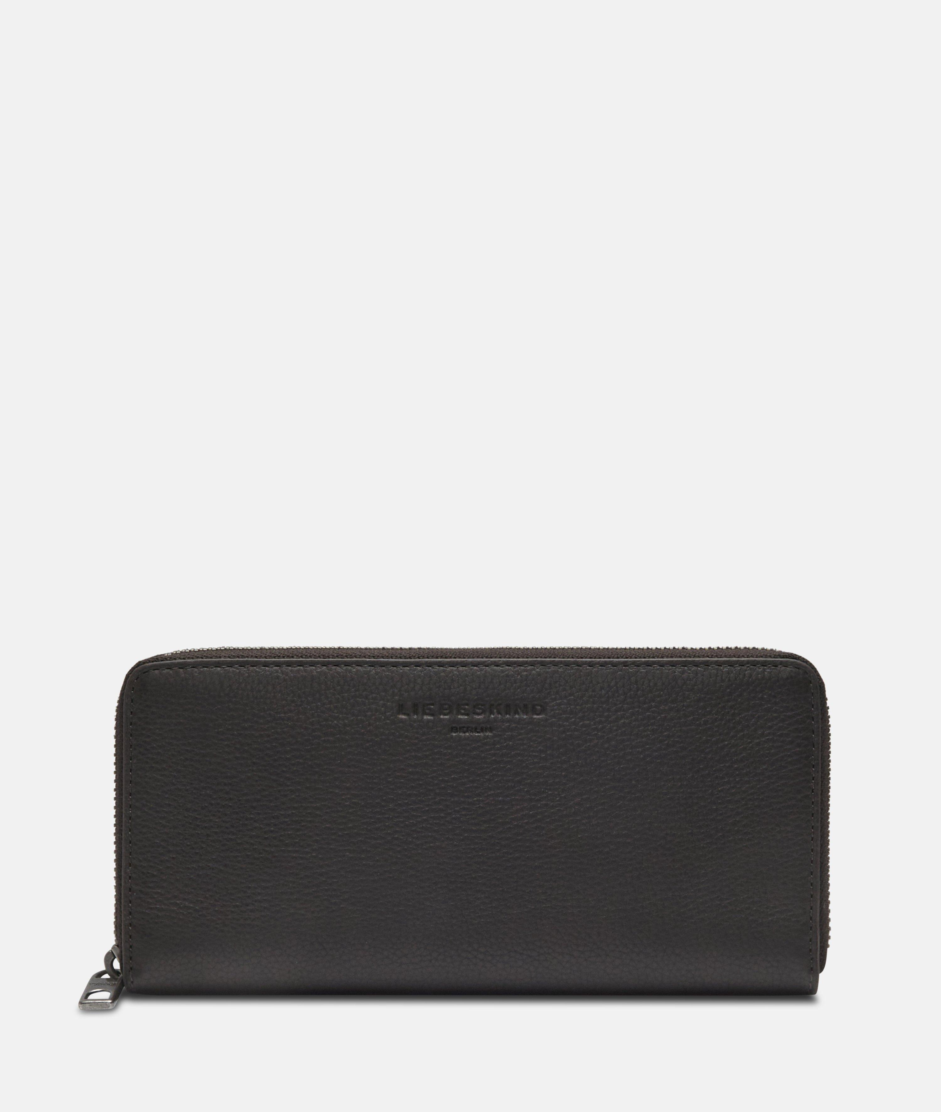 Gigi portemonnee L in bruin, zwart & bruin