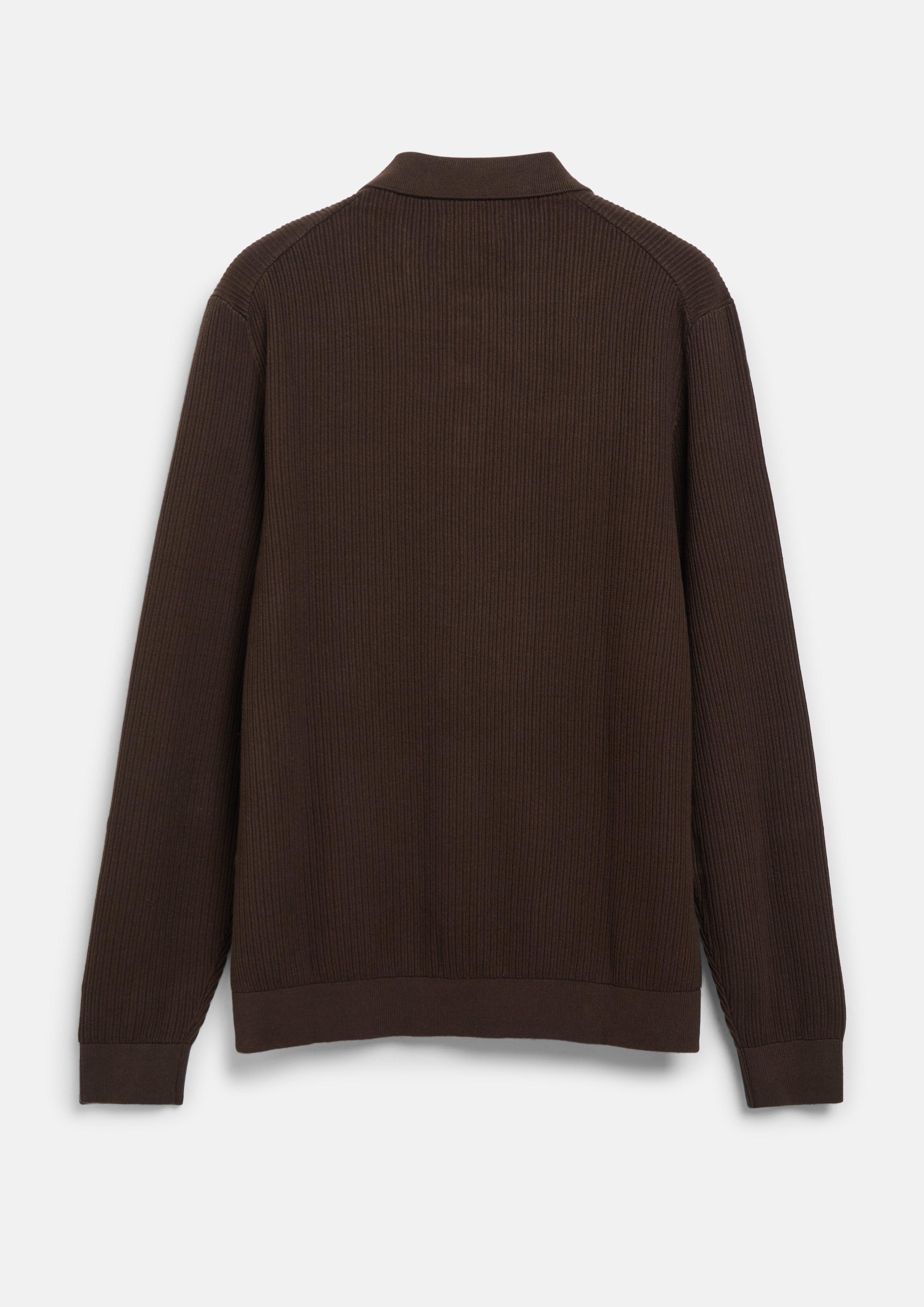 Hommes Pull en tricot en brun de s.Oliver