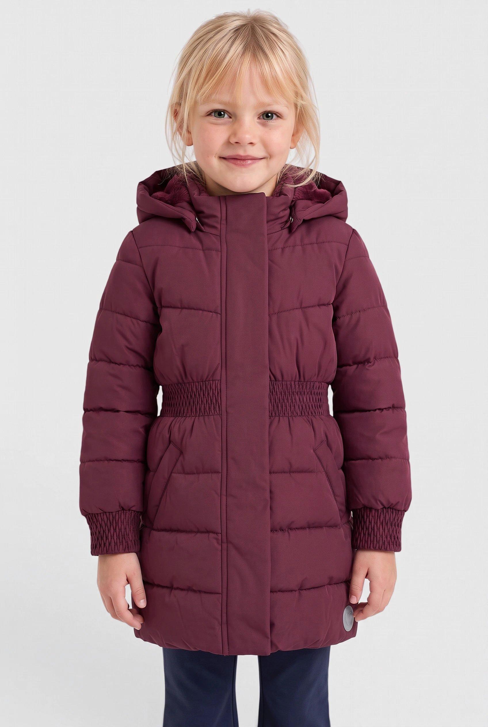 Manteau d'extérieur en bordeaux de s.Oliver
