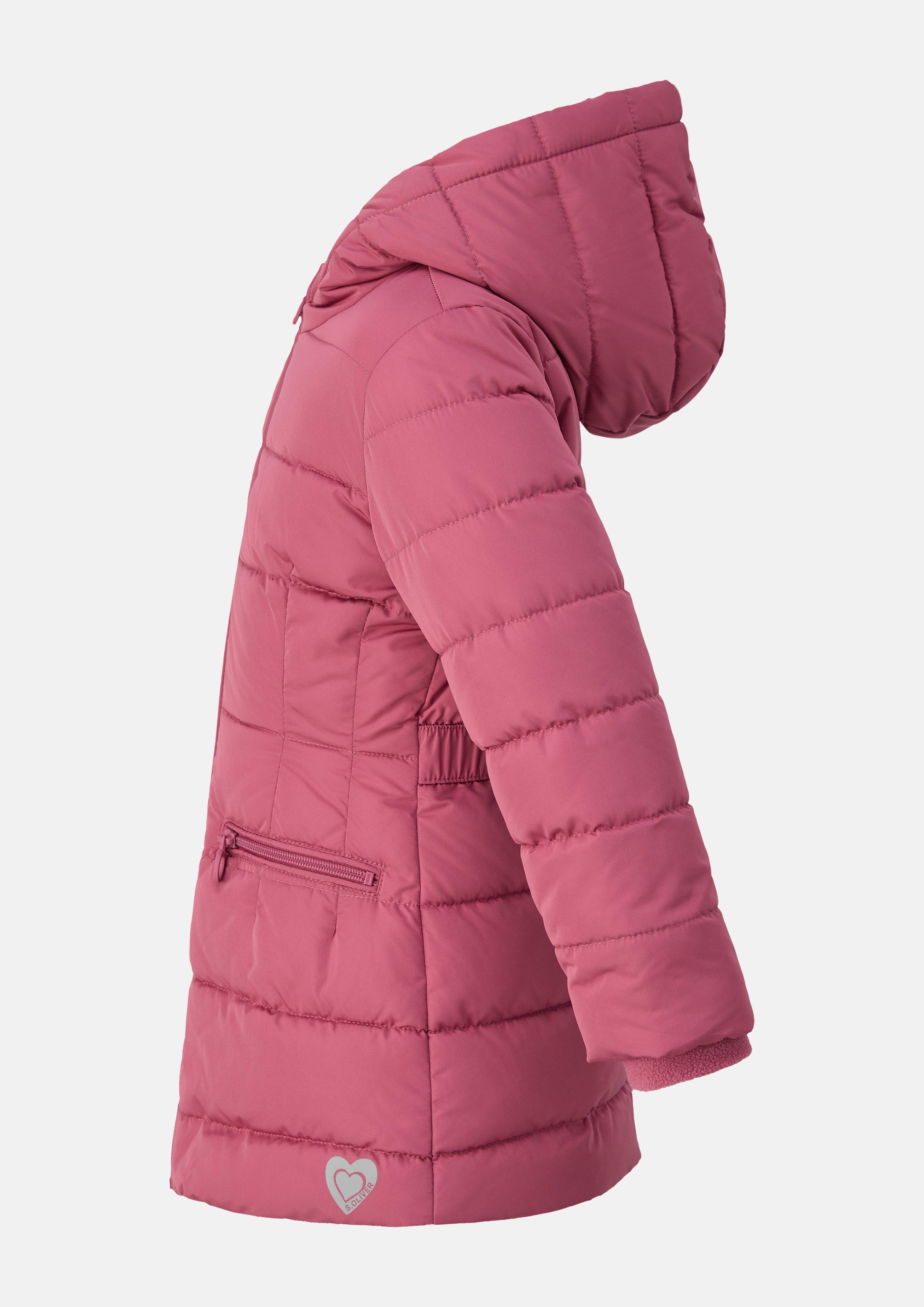 Kinder Outdoor-Mantel in pink von s.Oliver