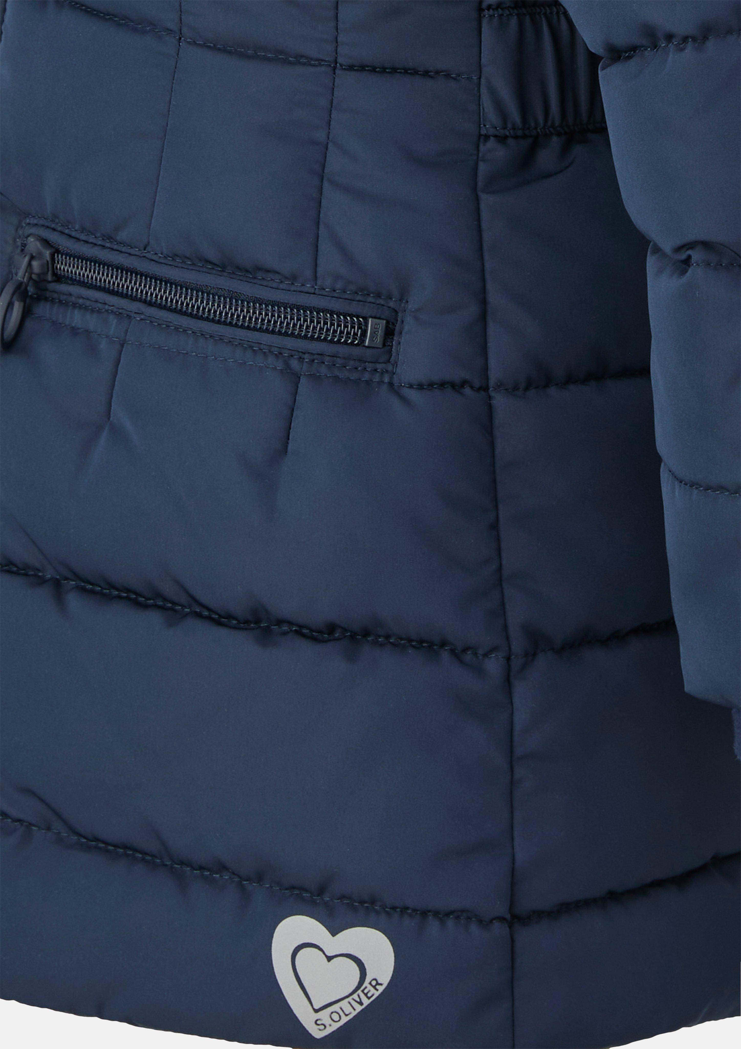 Kinder Outdoor-Mantel in blau von s.Oliver