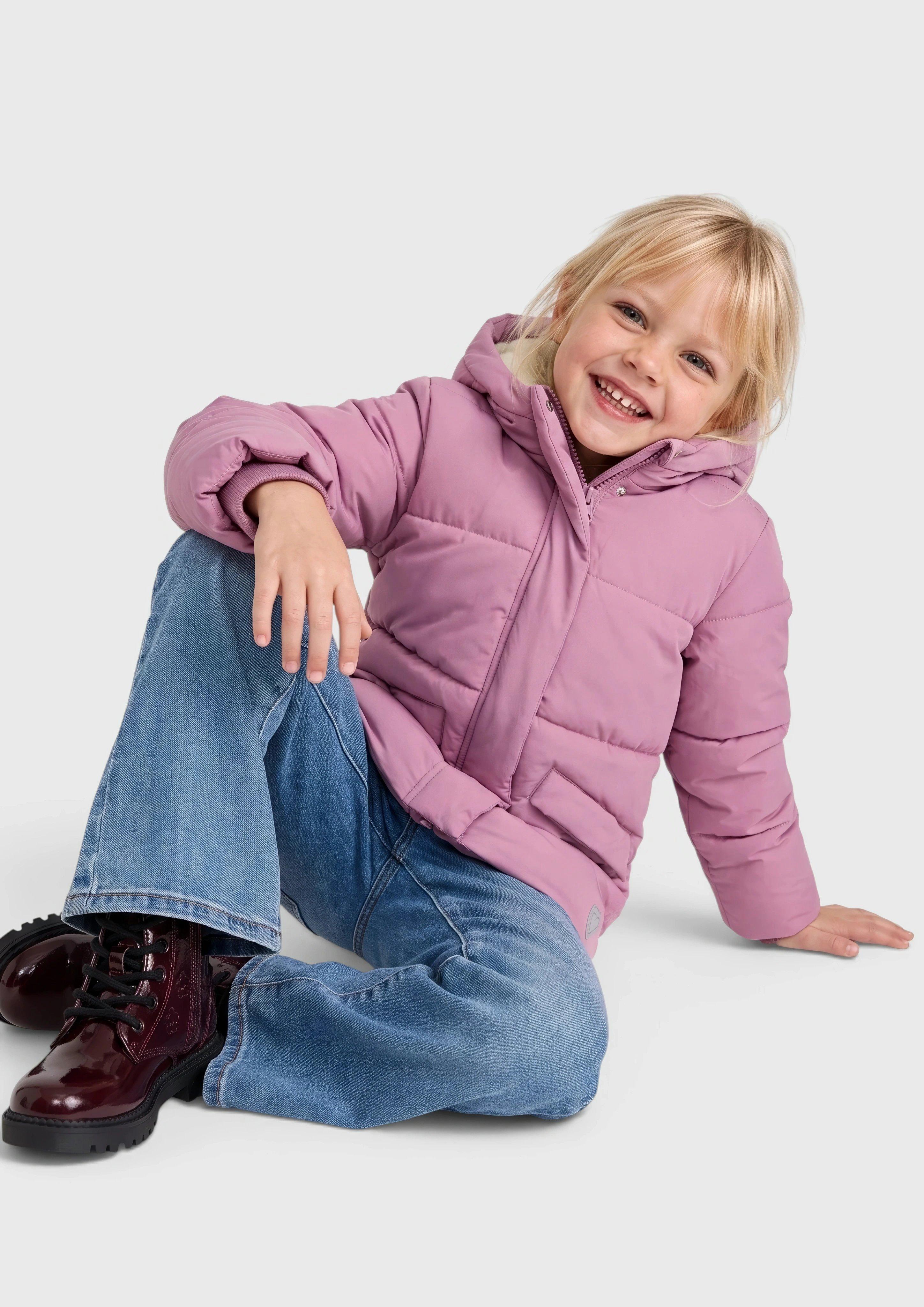 Outdoor coat in rose by s.Oliver