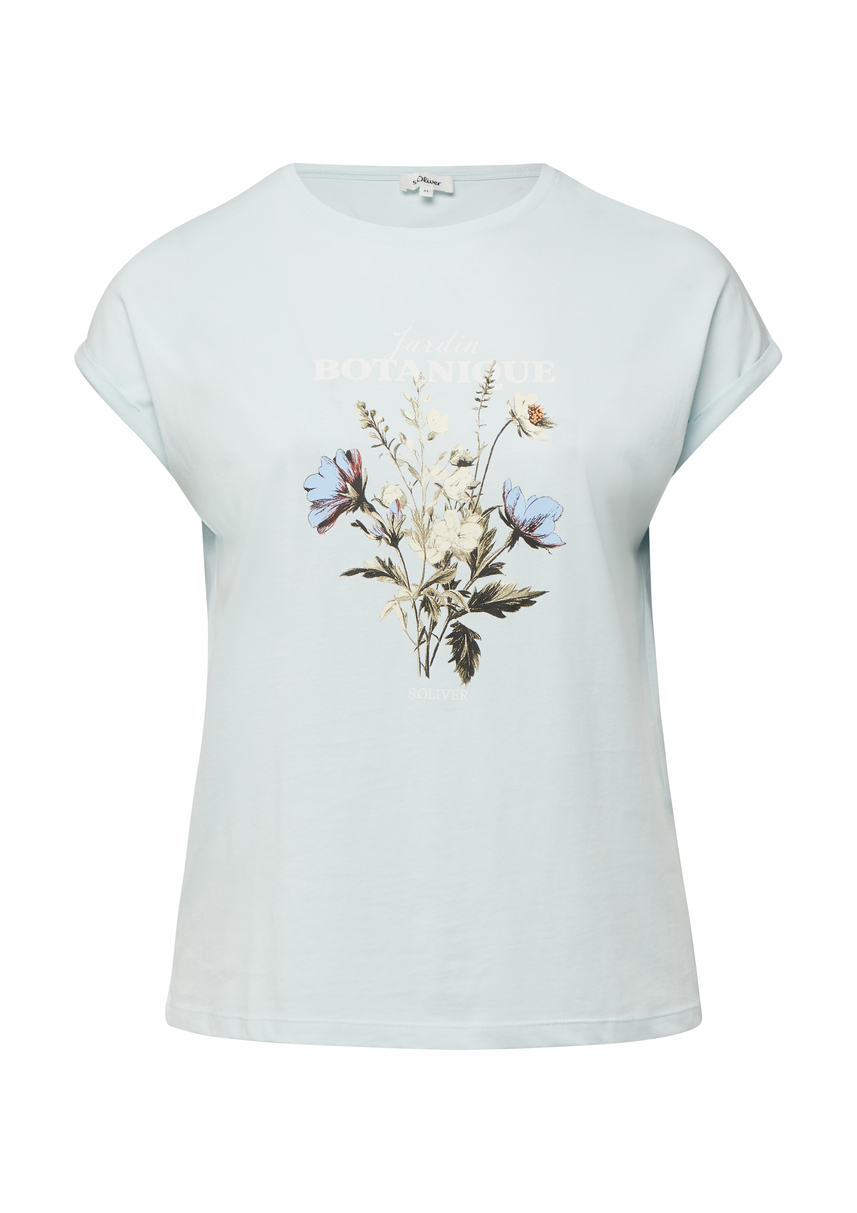 T-Shirt mit Frontprint im Relaxed Fit