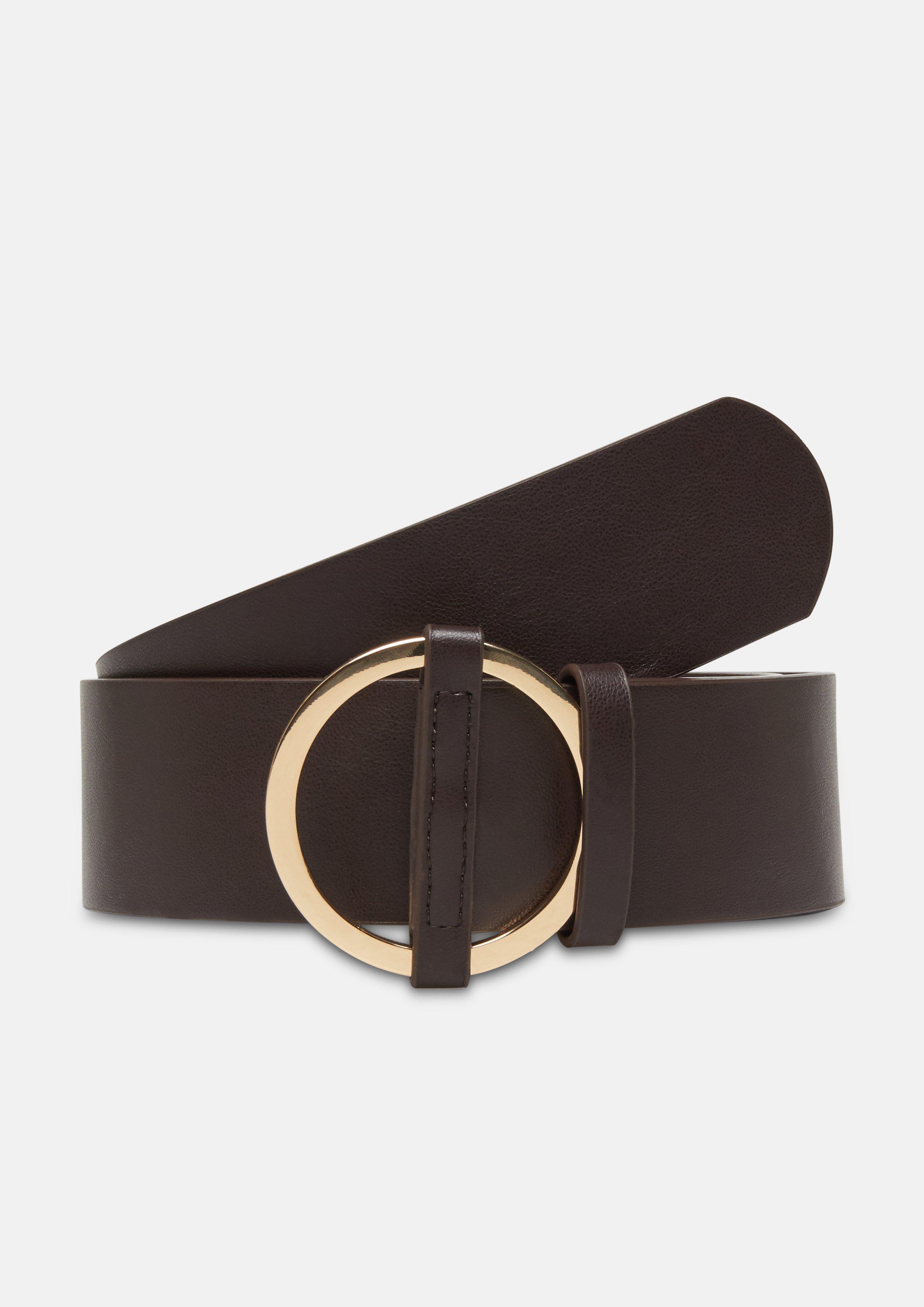 Women Waist belt in dark brown by s.Oliver