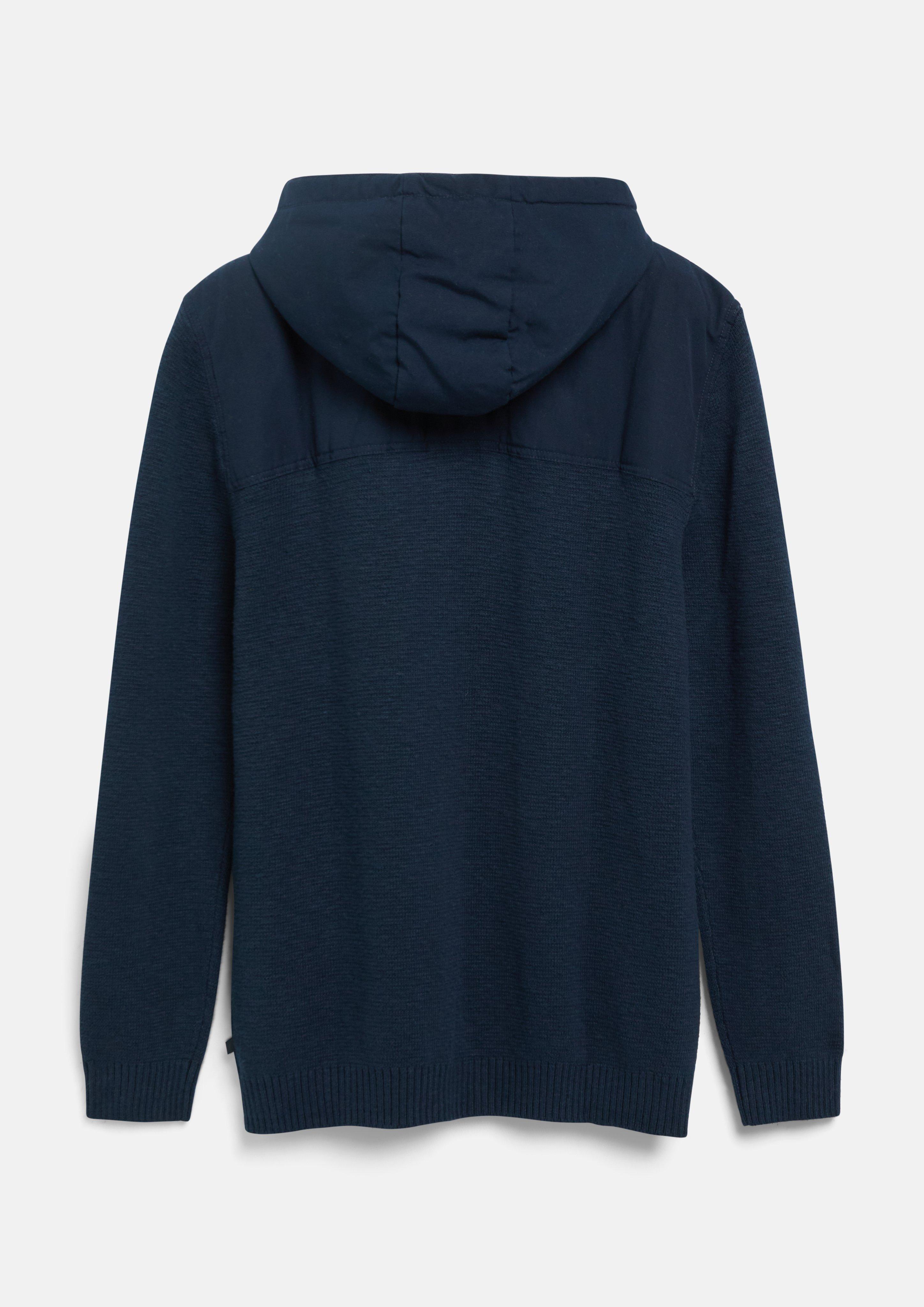 Men Cardigan in blue by s.Oliver