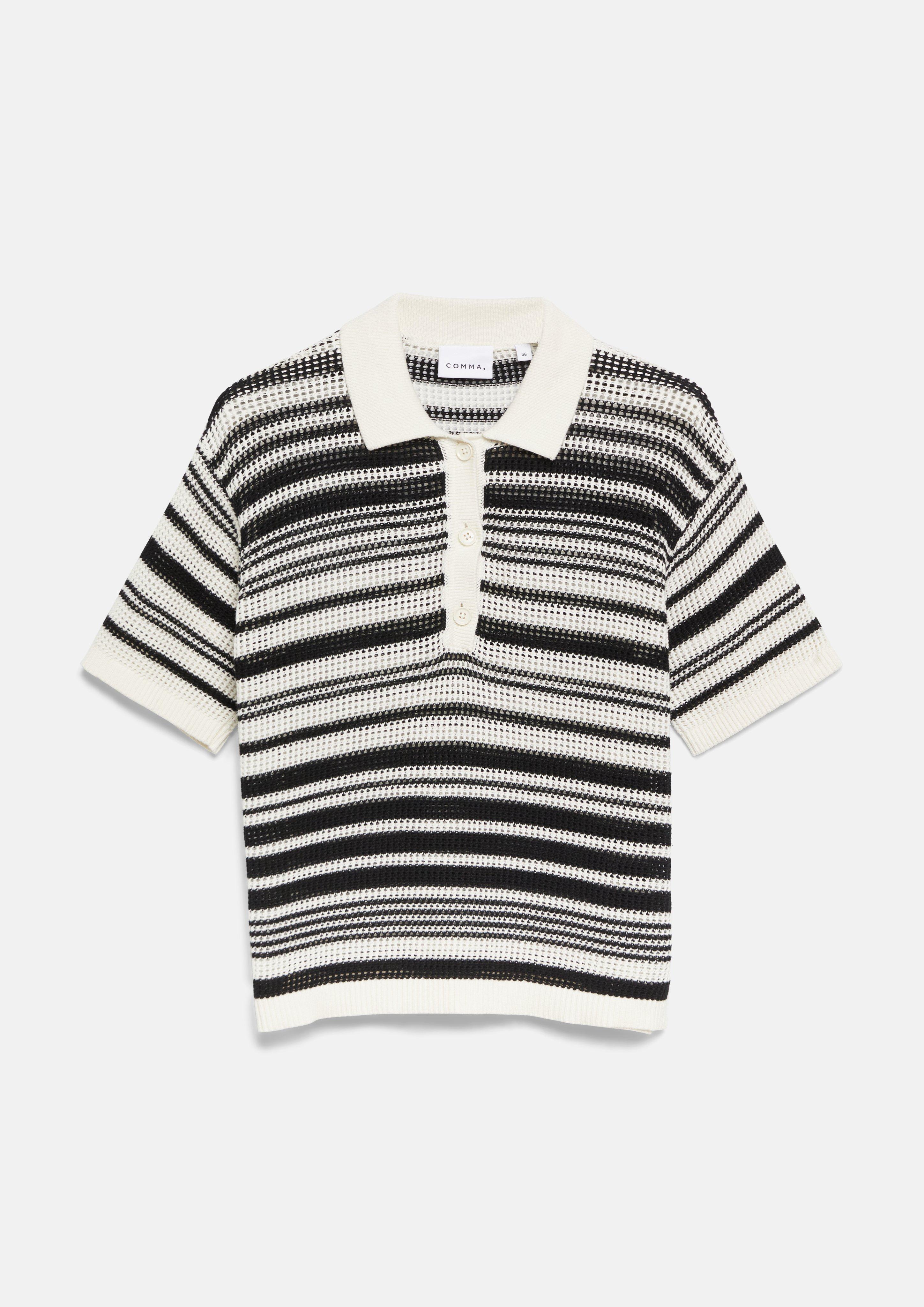 Strickpullover in schwarz von COMMA