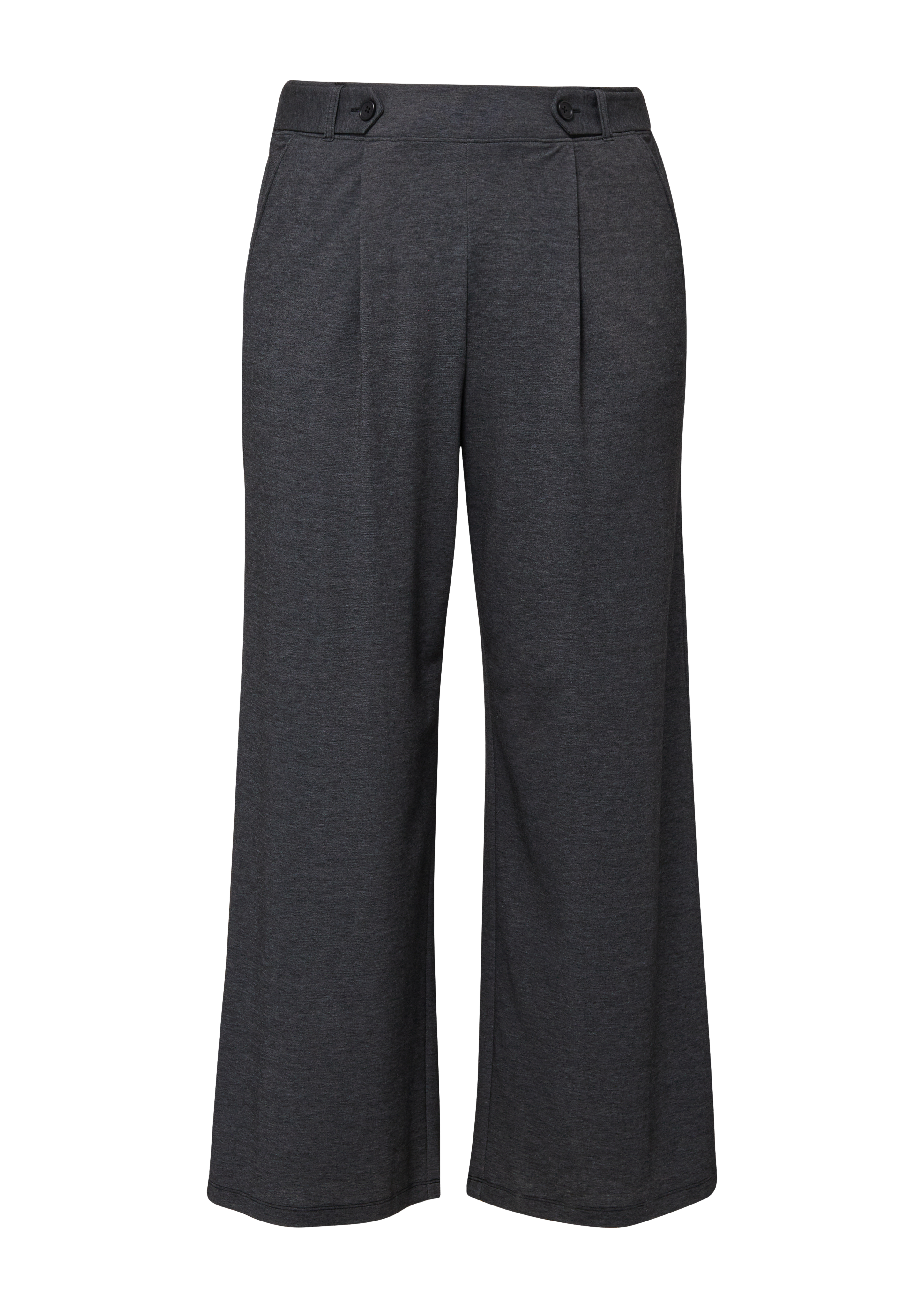 Elastische Wide Leg Hose