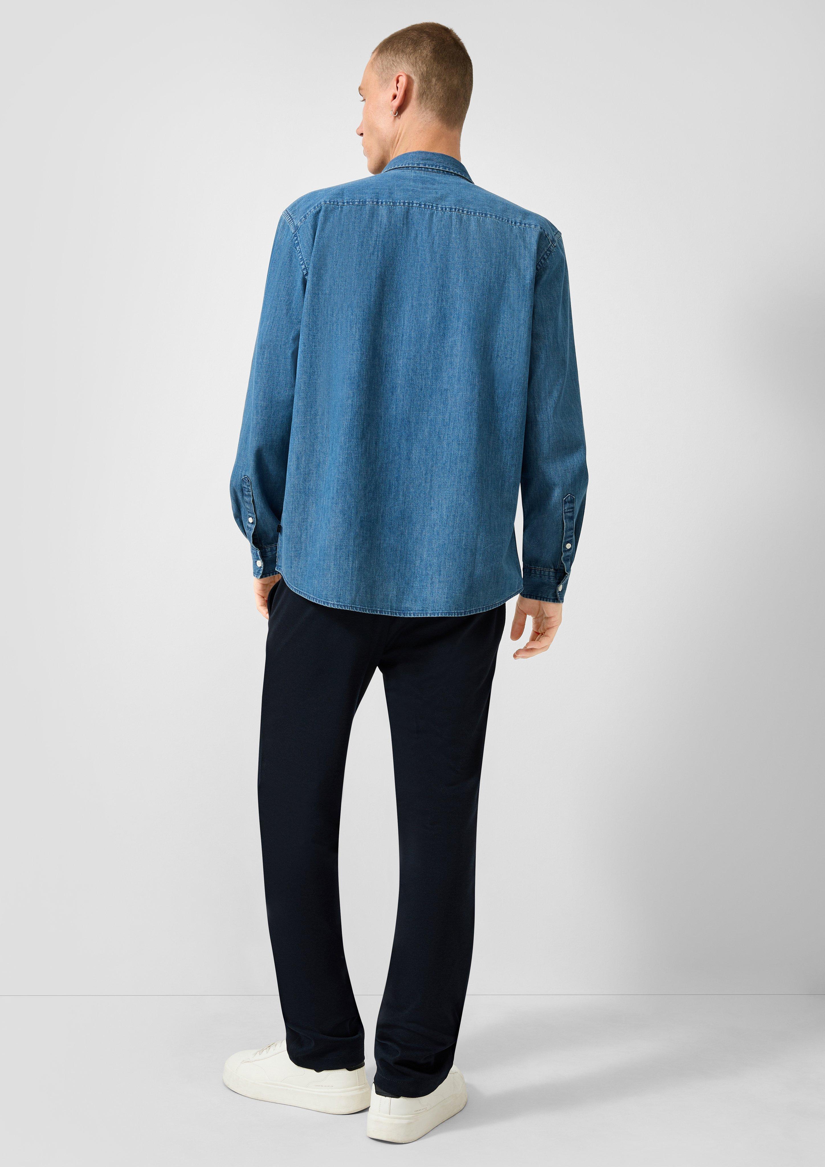 Herren Hemd in blau von QS