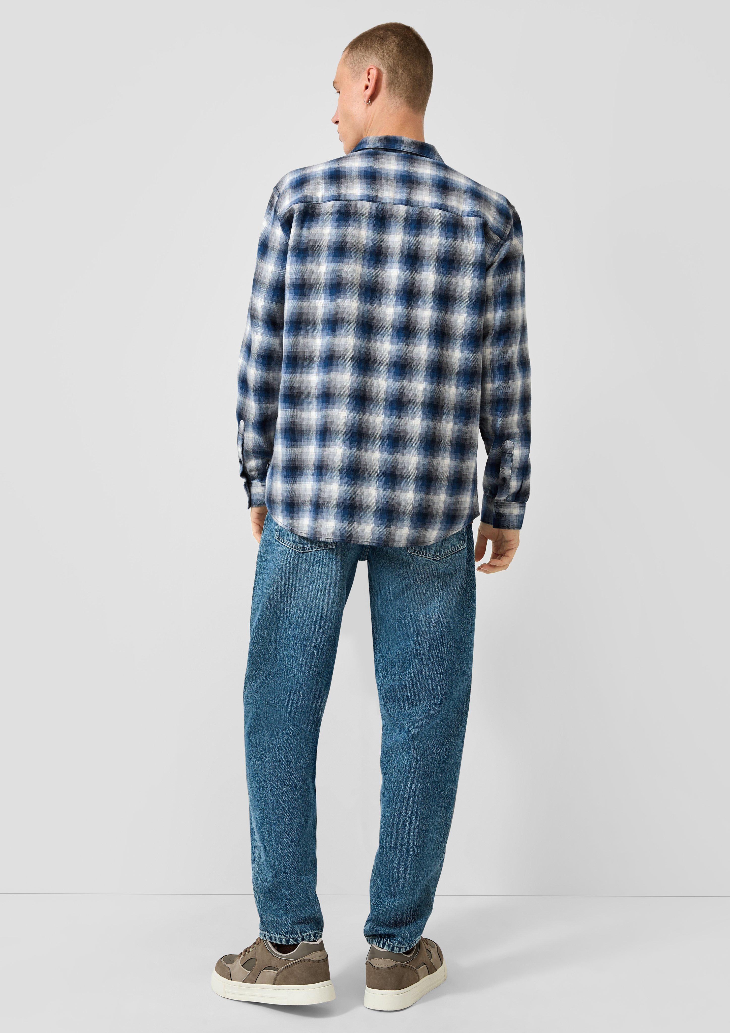 Herren Hemd in blau von QS