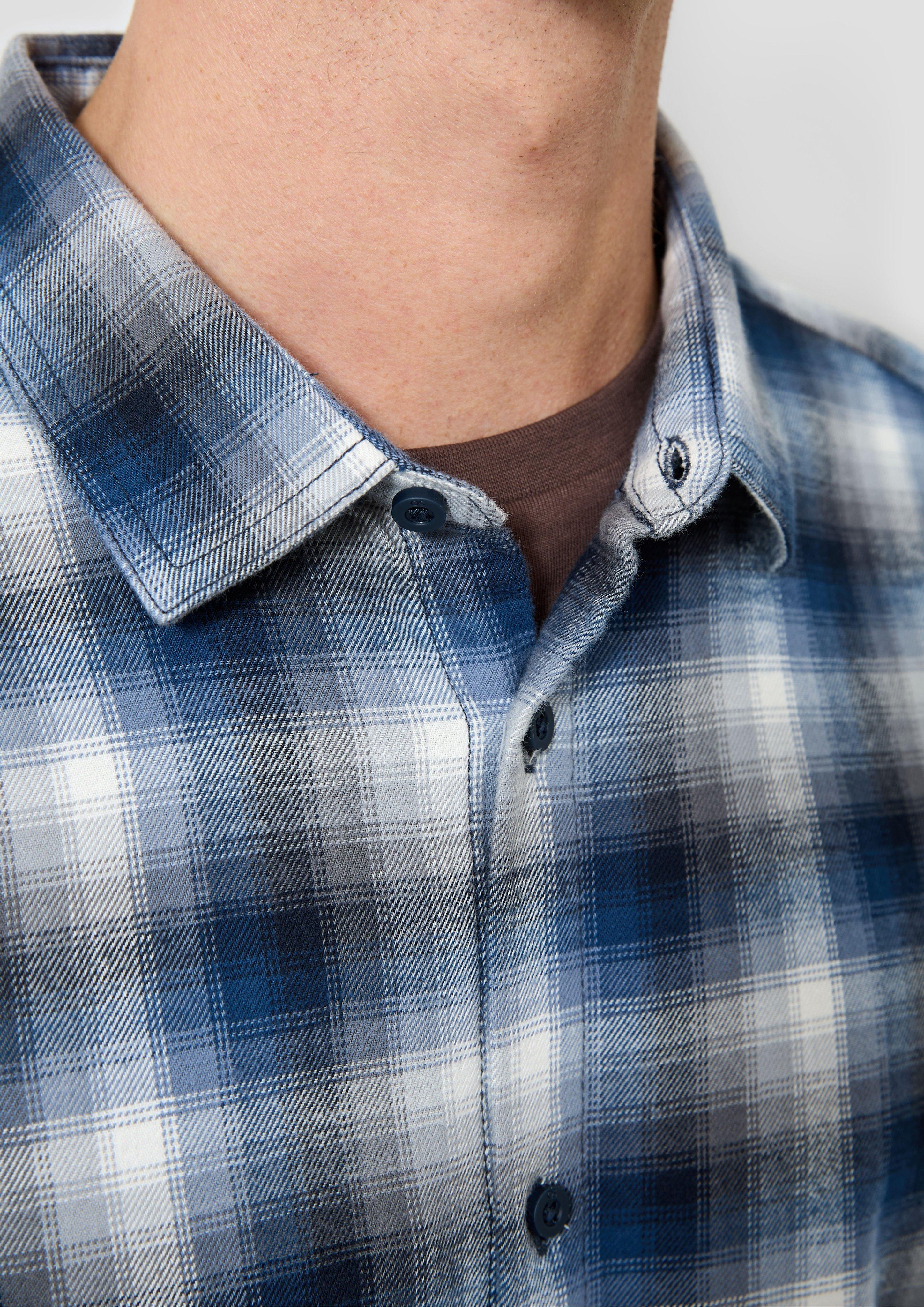 Herren Hemd in blau von QS