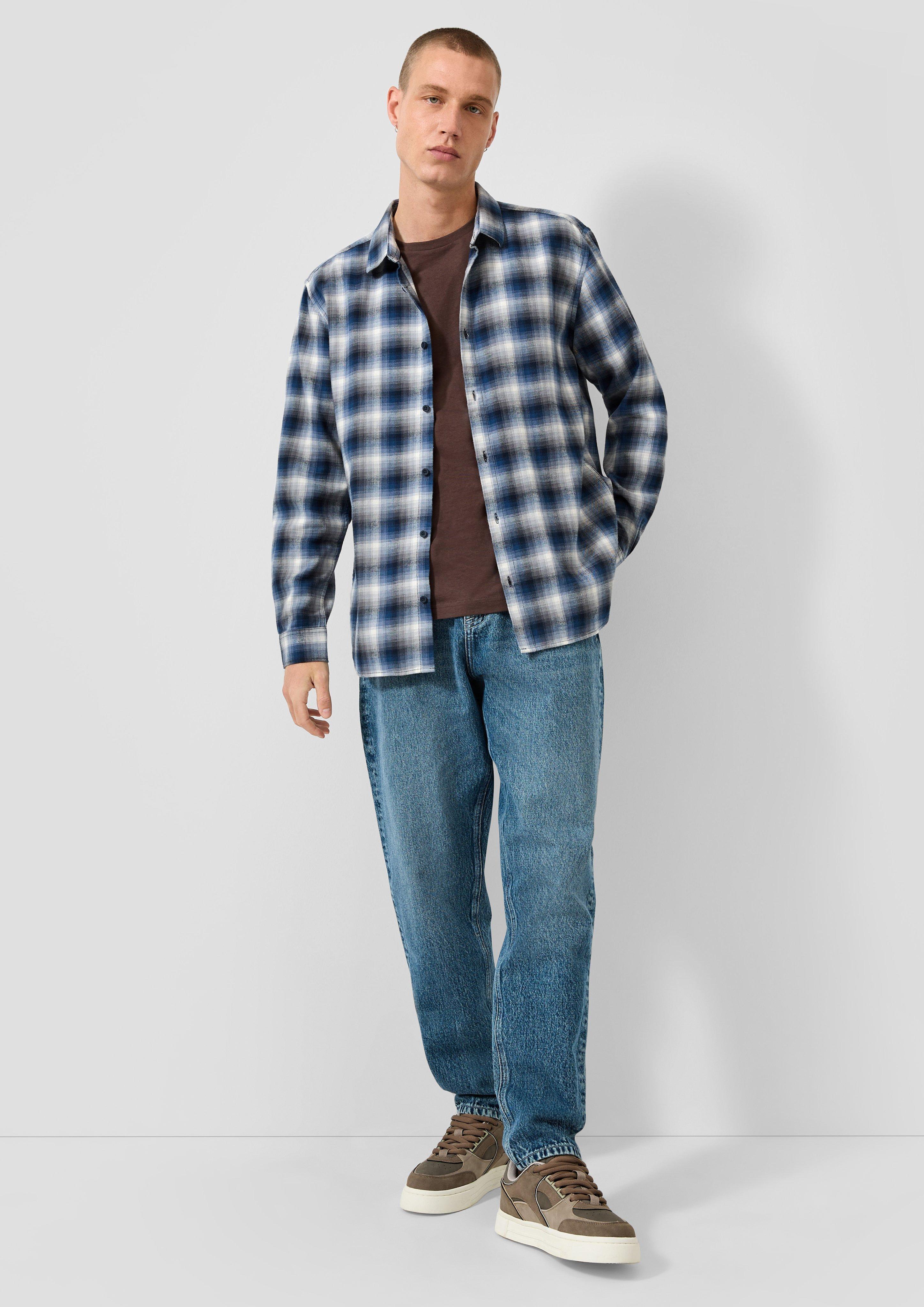 Herren Hemd in blau von QS