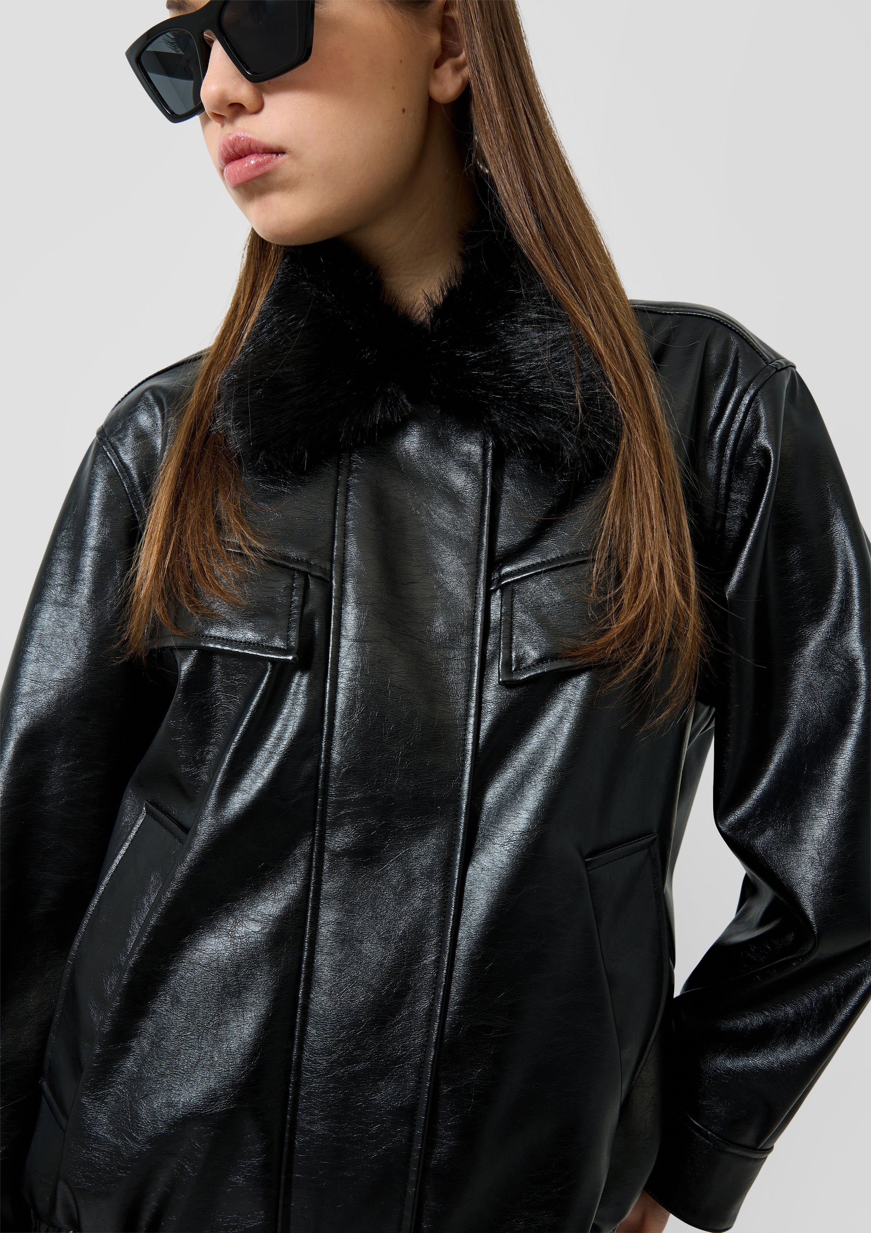 Damen Outdoor-Jacke in schwarz von QS