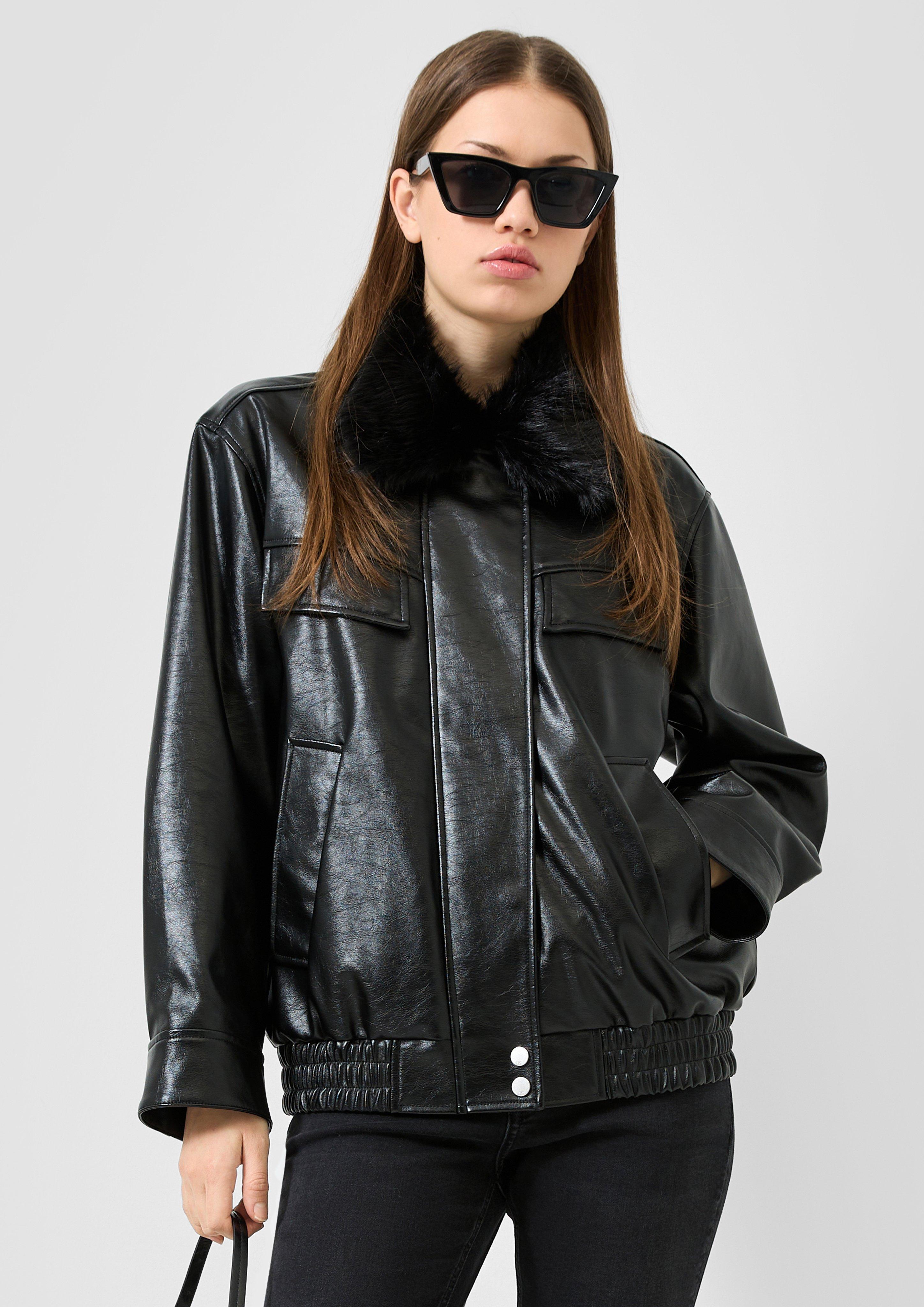 Damen Outdoor-Jacke in schwarz von QS