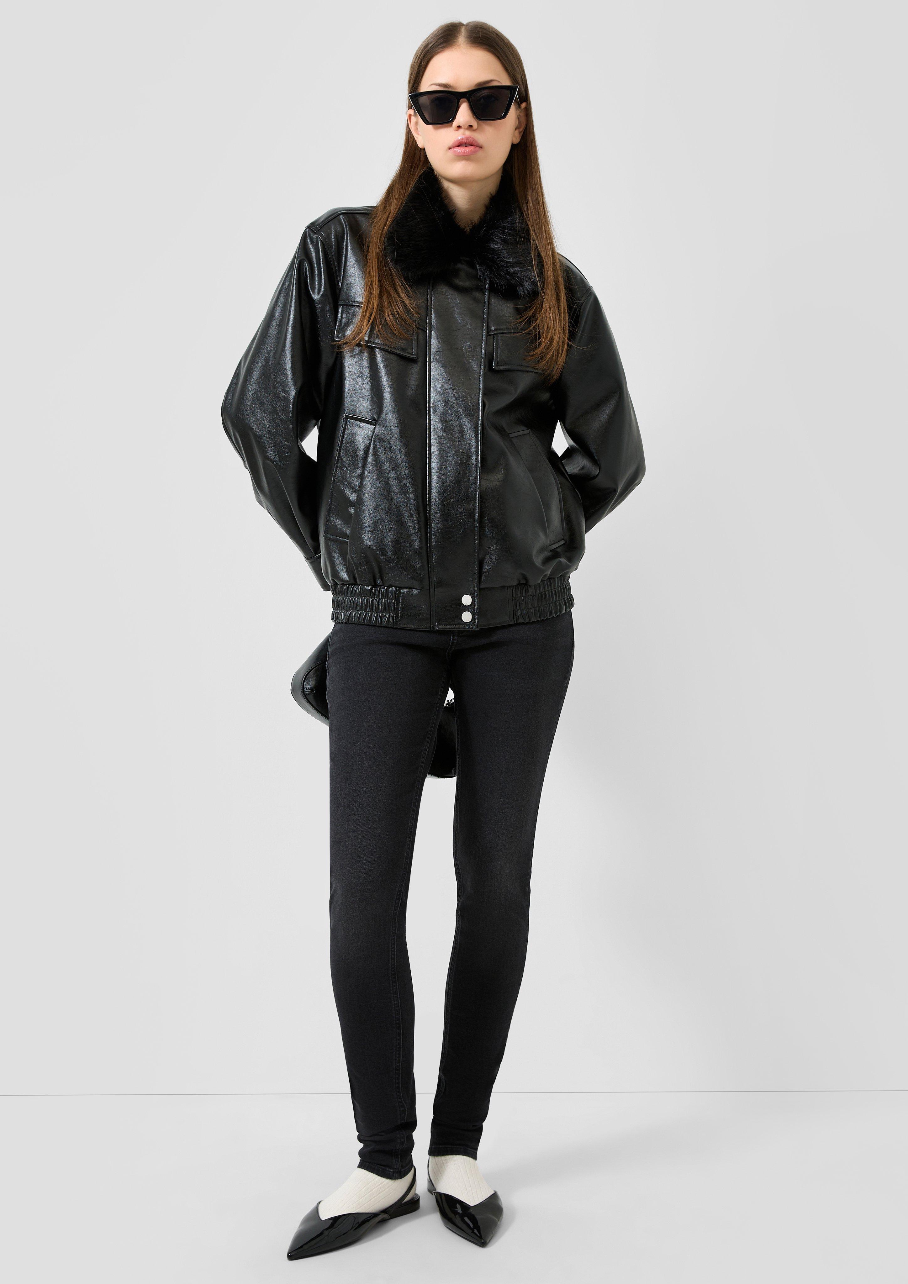 Damen Outdoor-Jacke in schwarz von QS