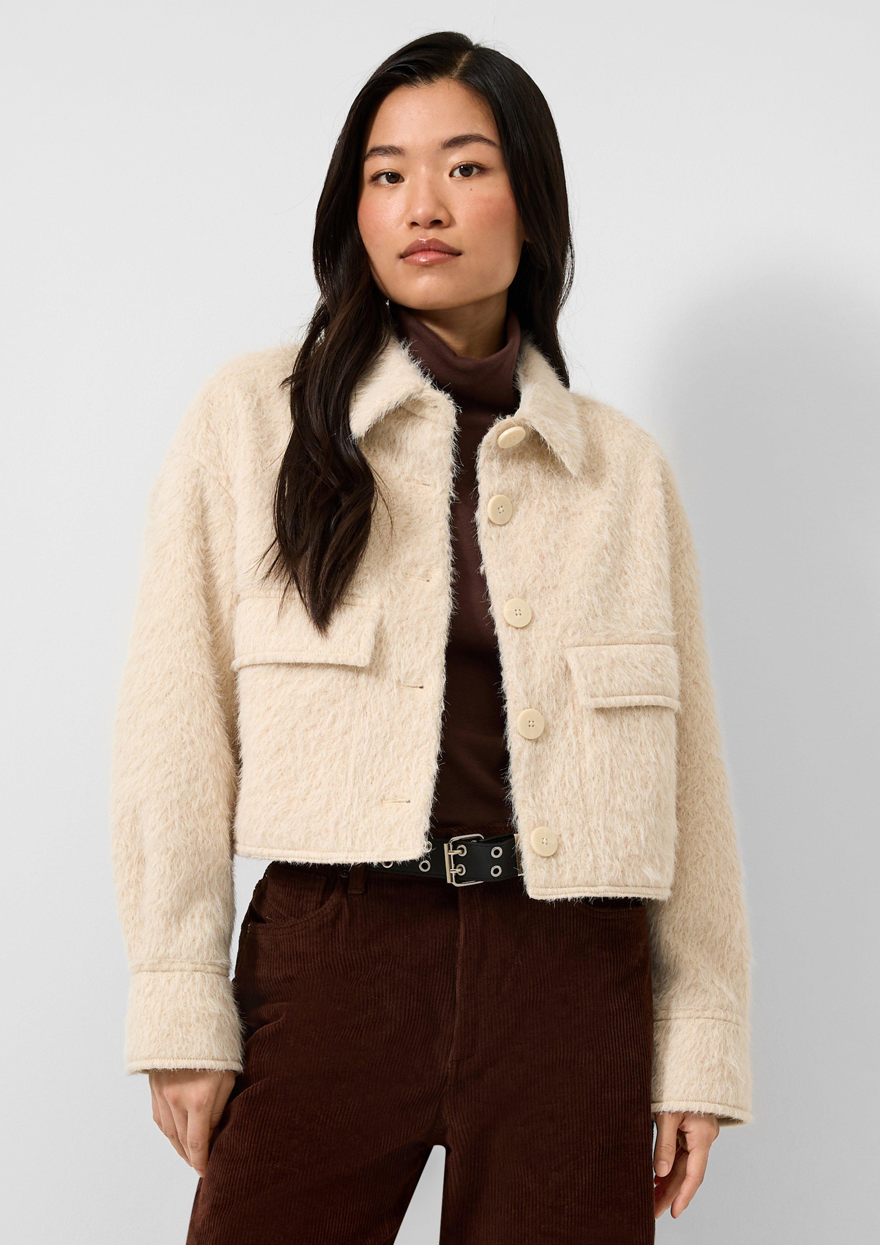 Femmes Veste d'extérieur en beige de QS