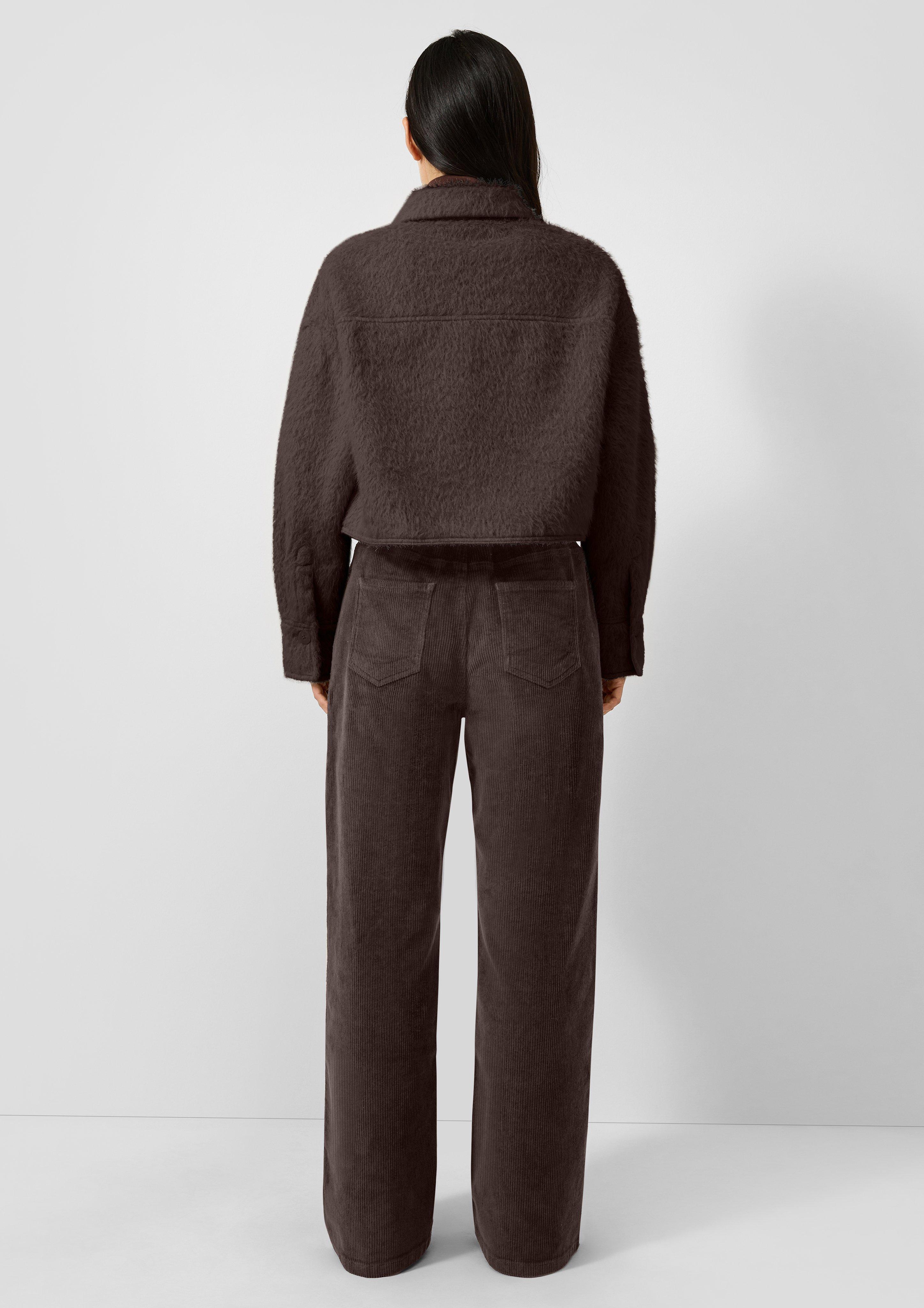 Femmes Veste d'extérieur en brun de QS