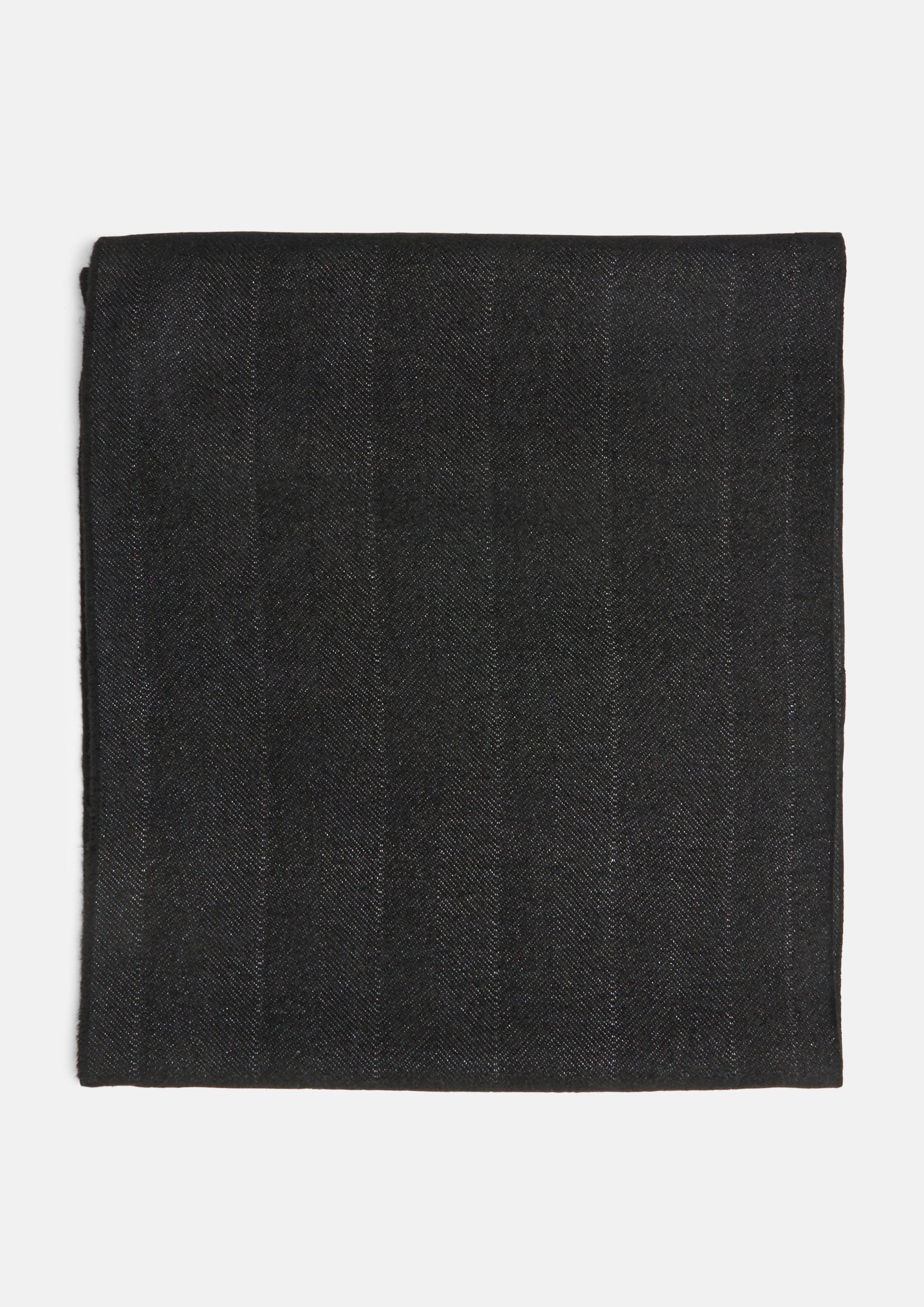 Hommes Foulard en noir de s.Oliver BLACK LABEL