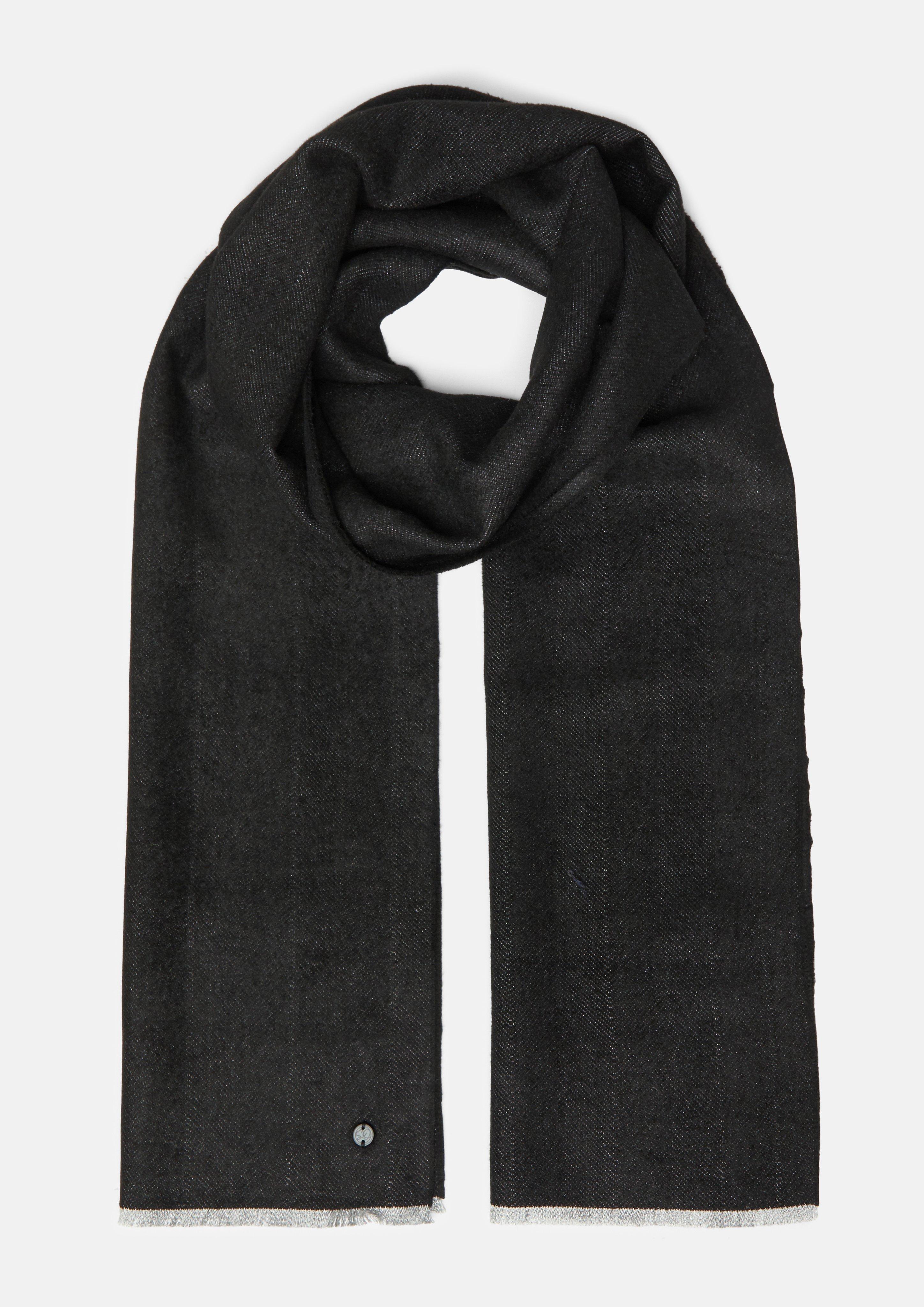 Hommes Foulard en noir de s.Oliver BLACK LABEL