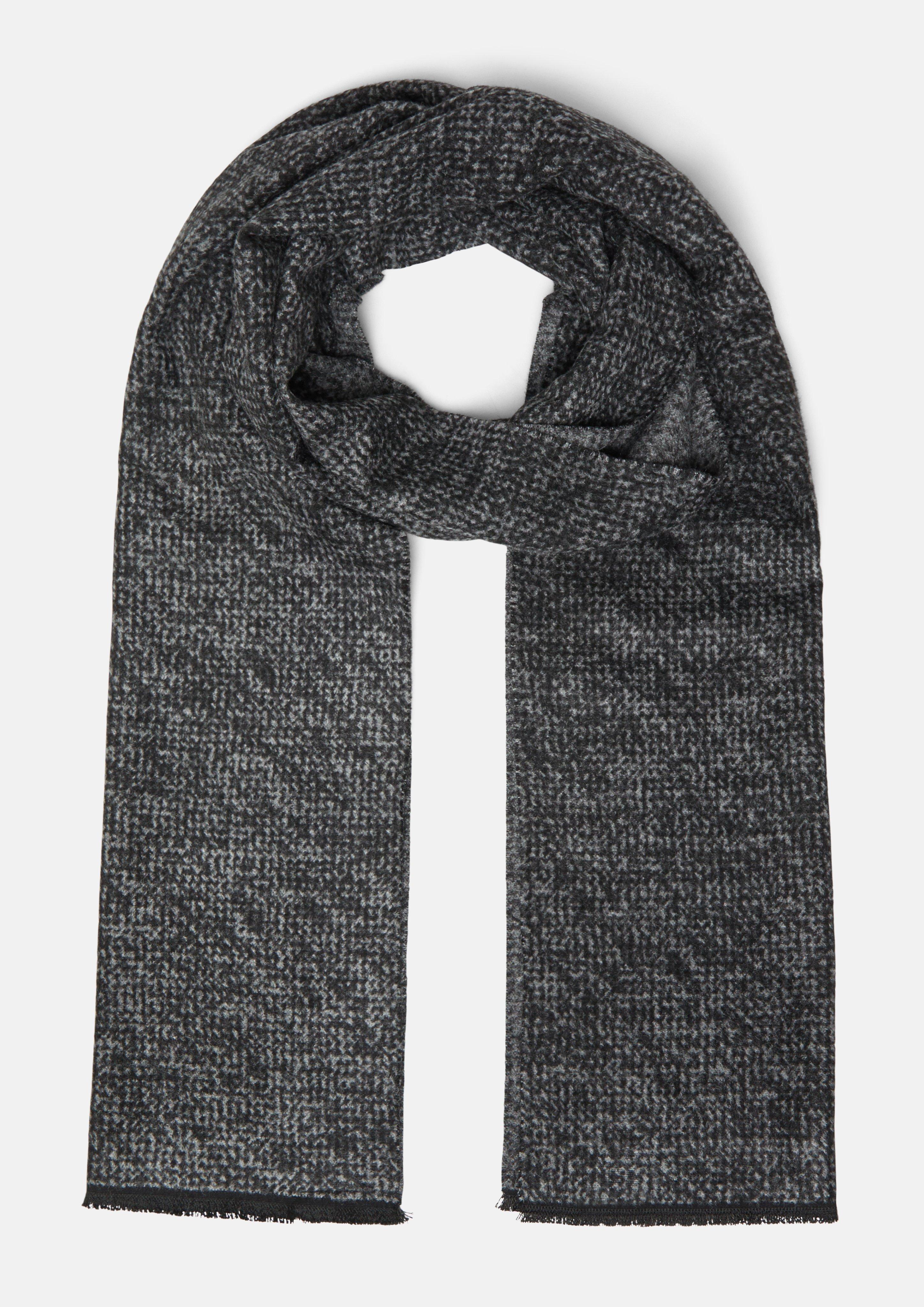 Hommes Foulard en noir de s.Oliver BLACK LABEL