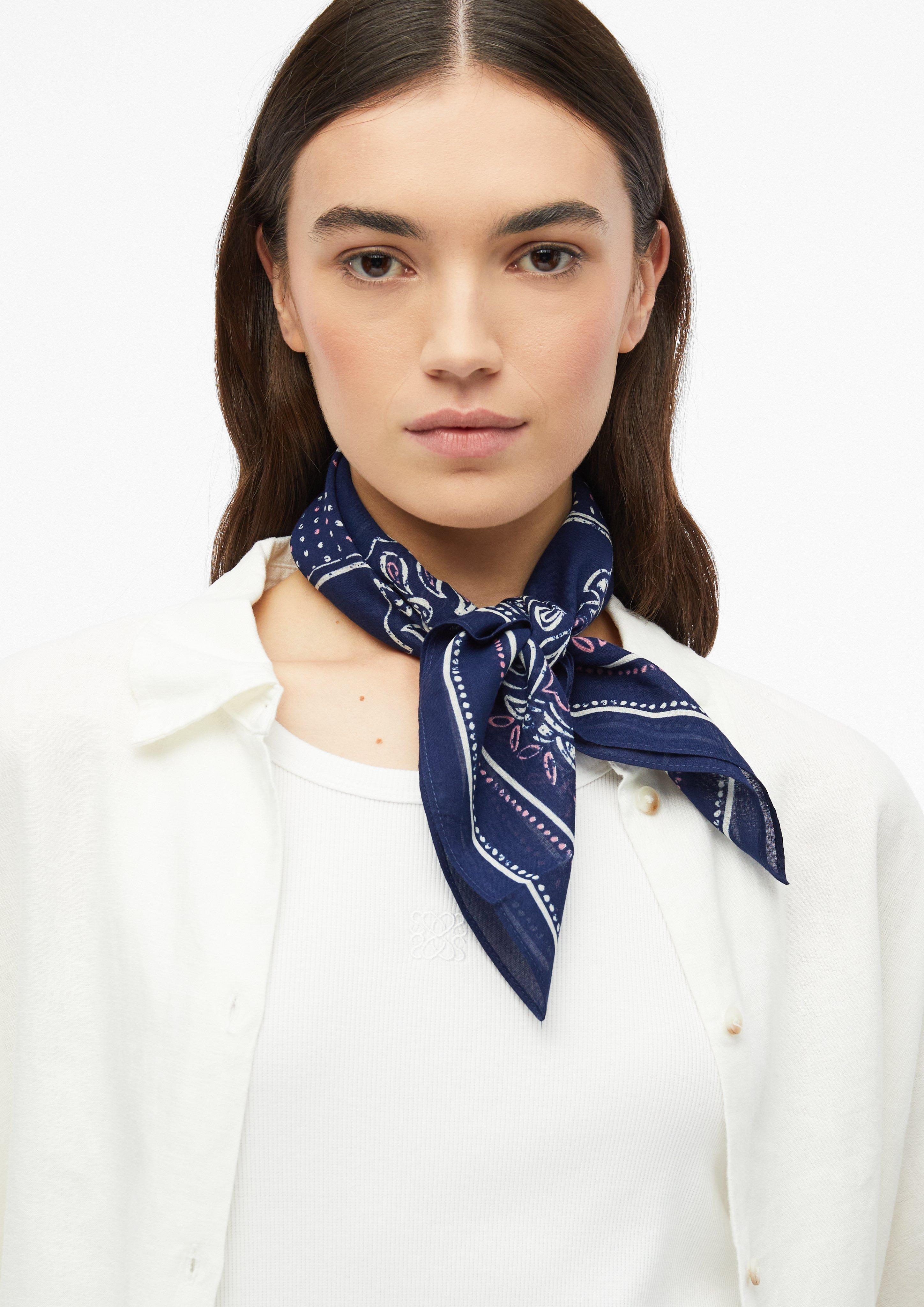 Dames Sjaal in blauw van s.Oliver