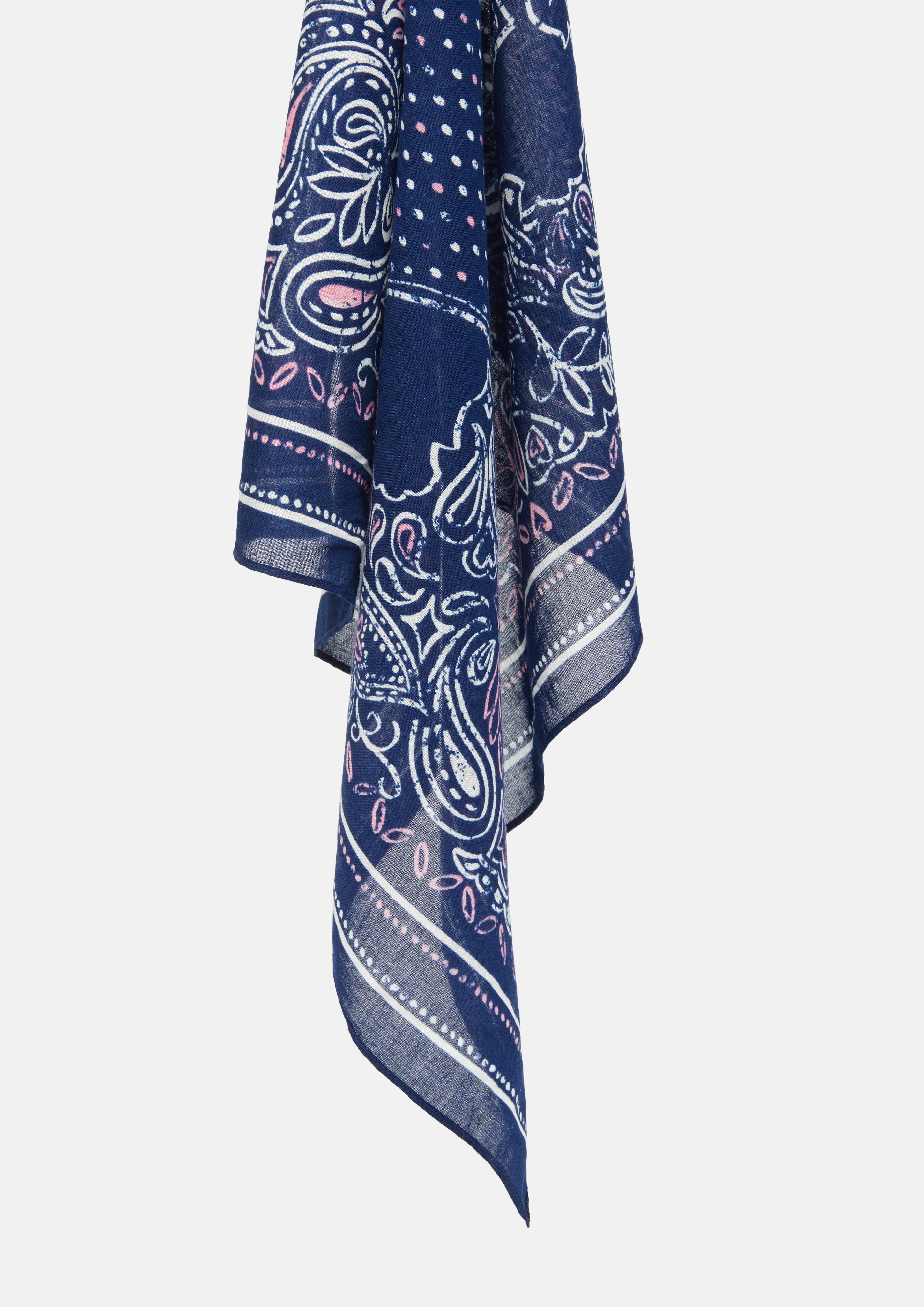 Dames Sjaal in blauw van s.Oliver