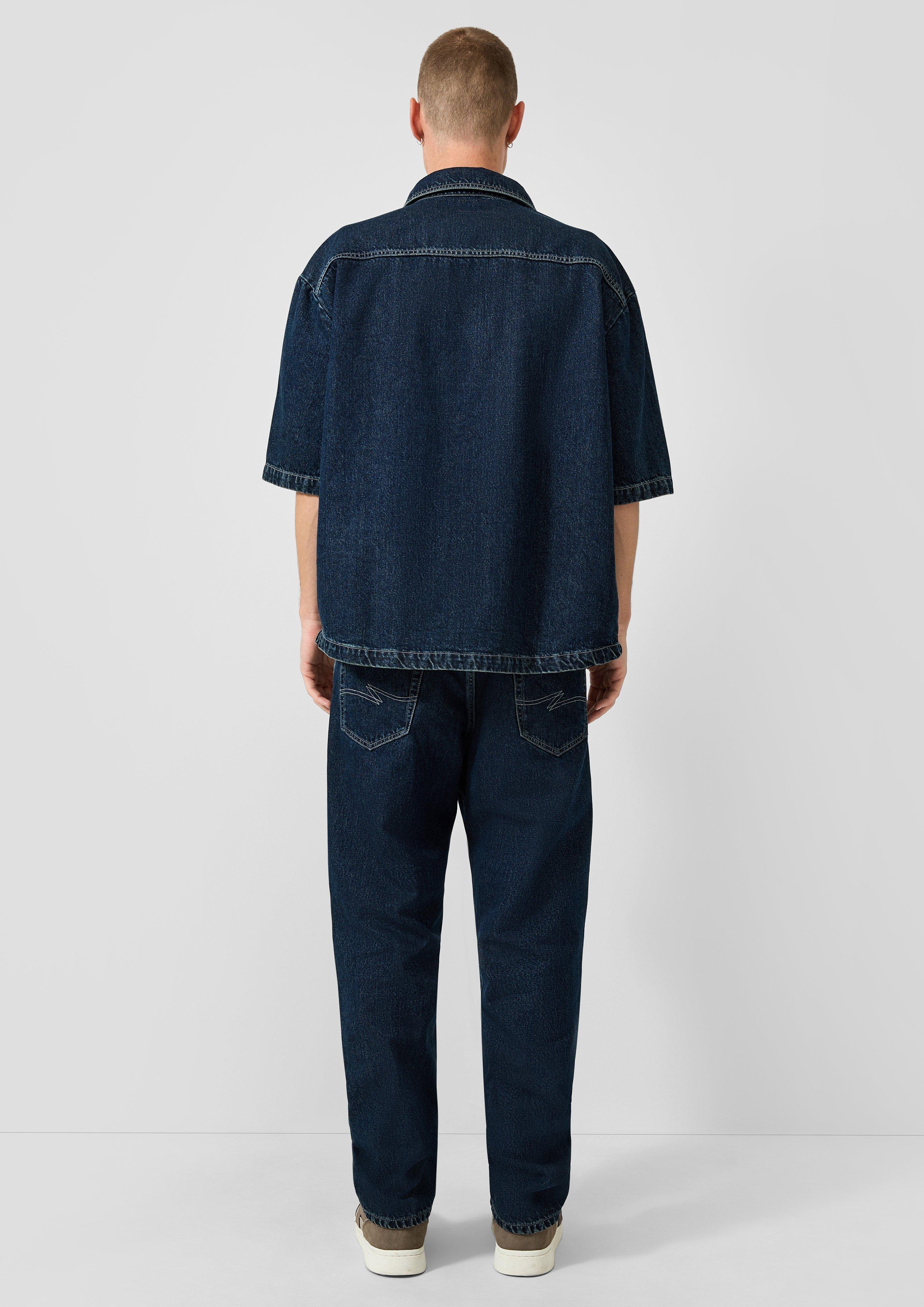 Herren Jeans-Hose in blau von QS