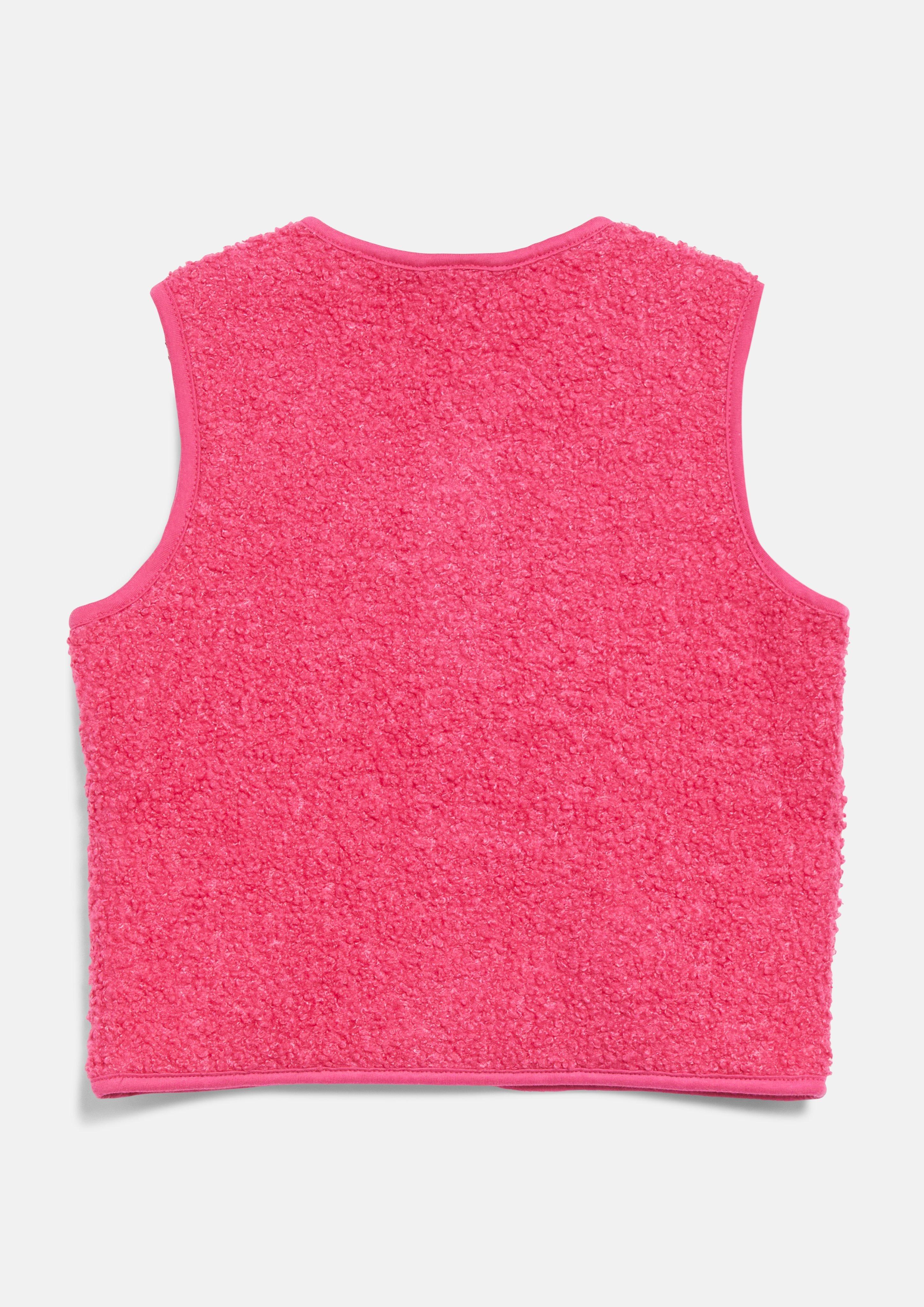 Otroci Telovnik v barvi pink od s.Oliver