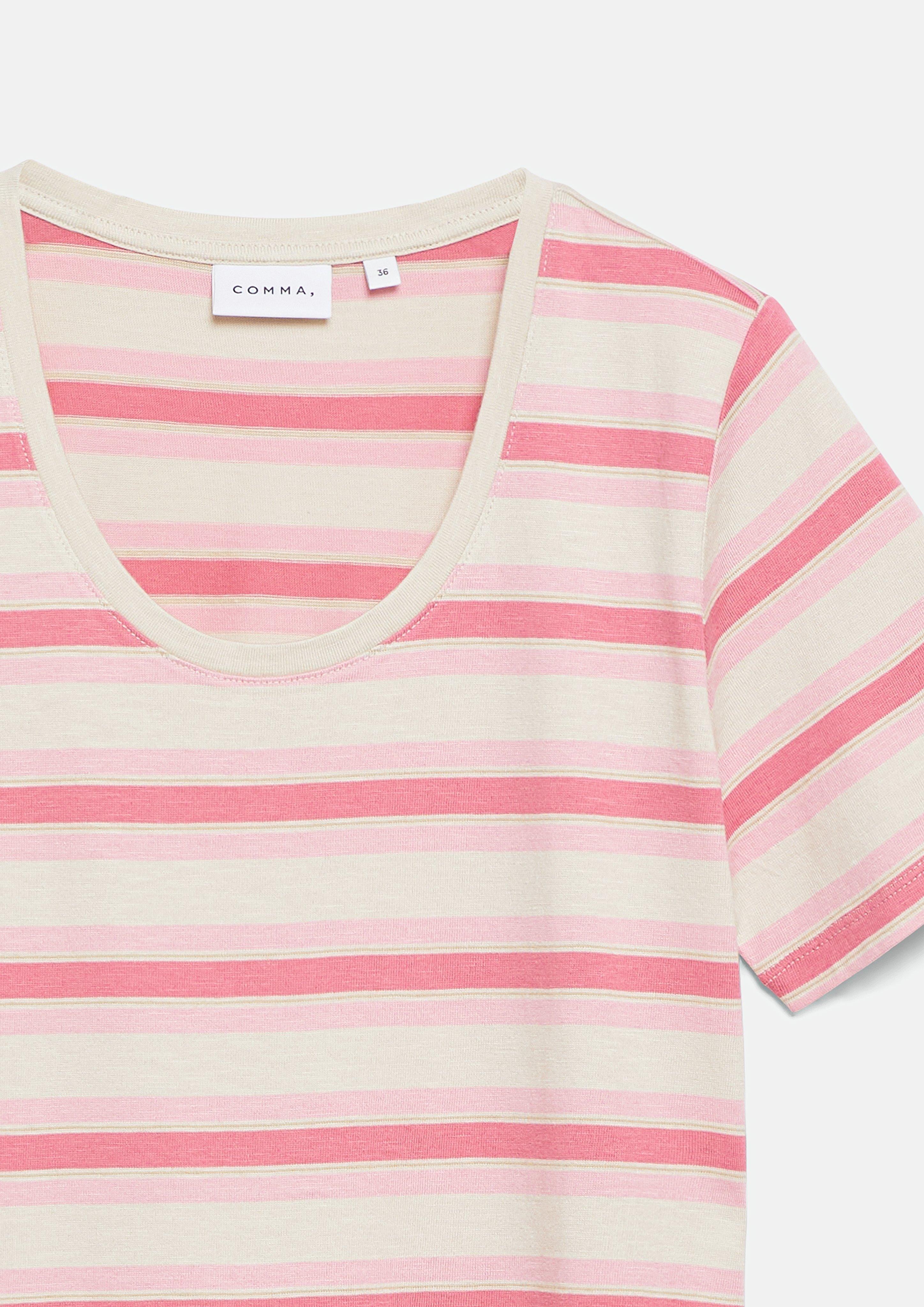 T-shirt en  de COMMA