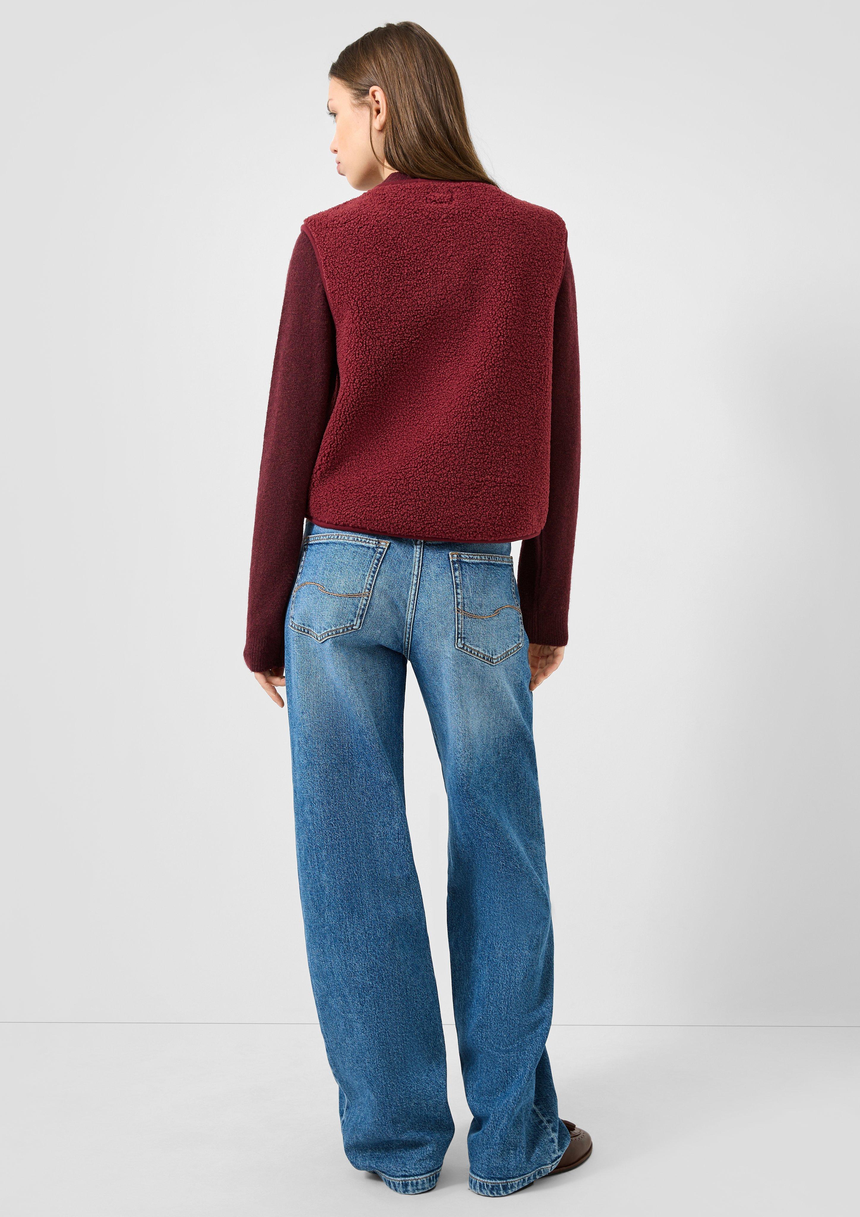 Women Denim trousers in blue by QS