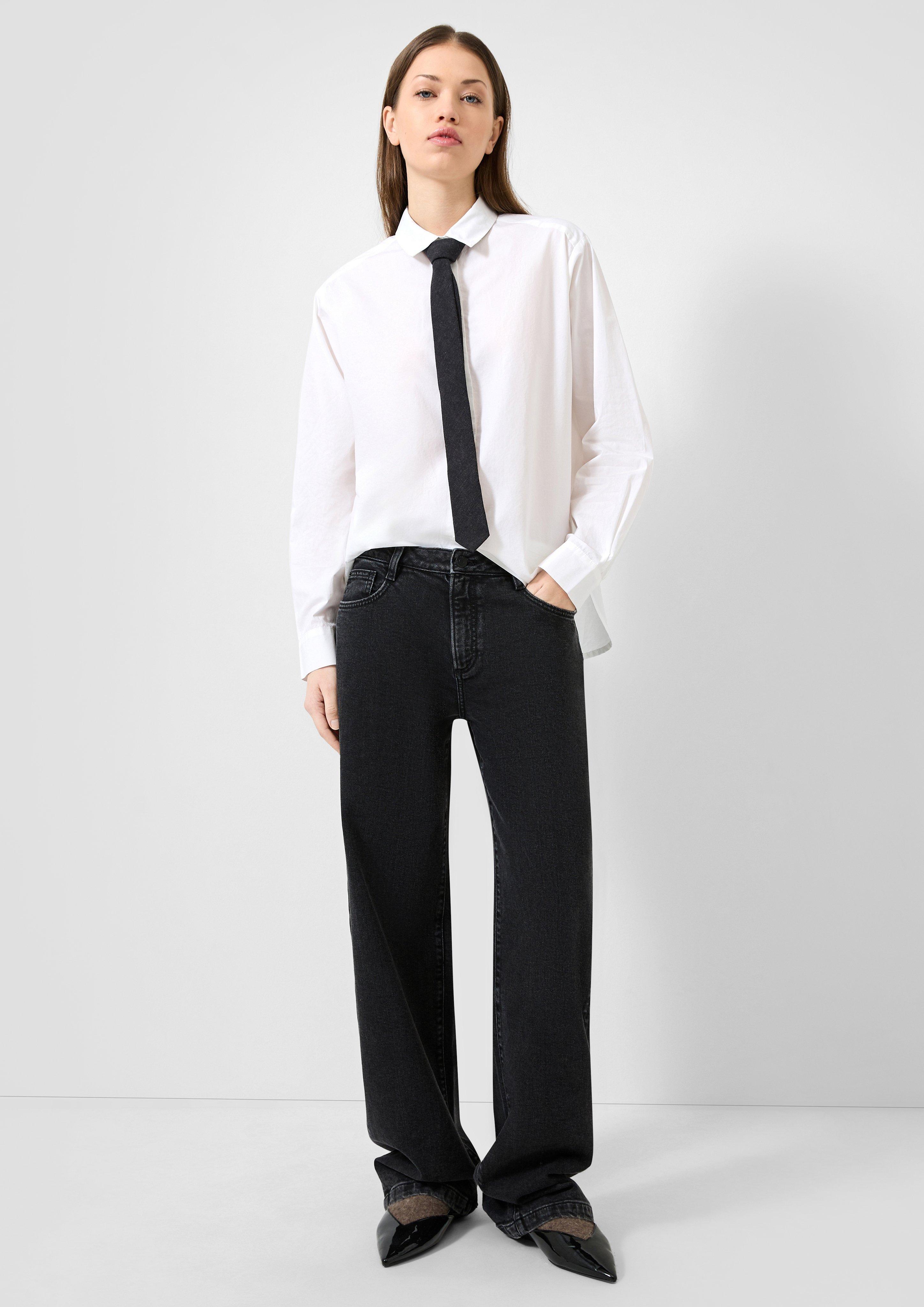 Femmes Pantalon en jean en gris de QS