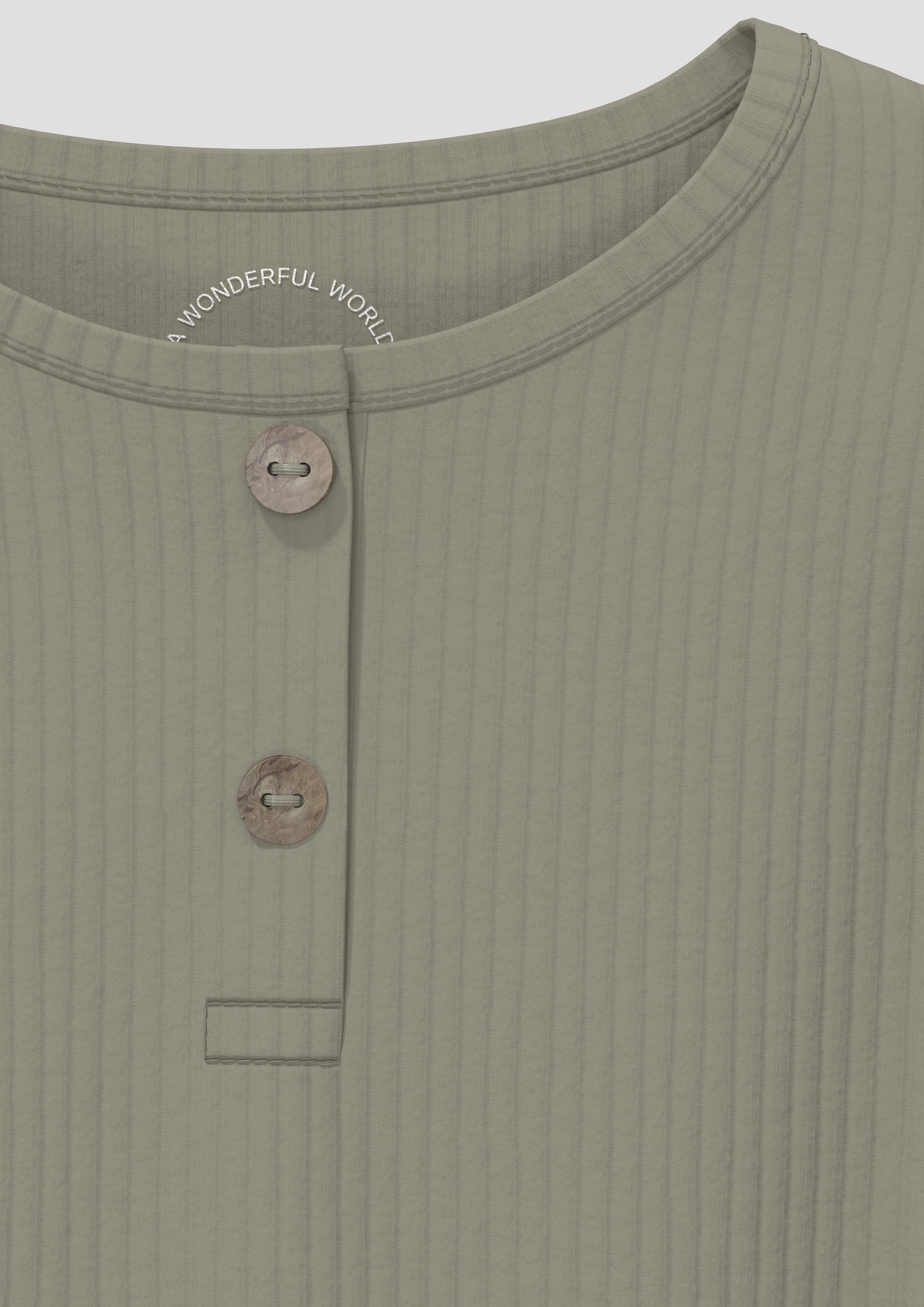 Junior T-shirt in olijfgroen van s.Oliver