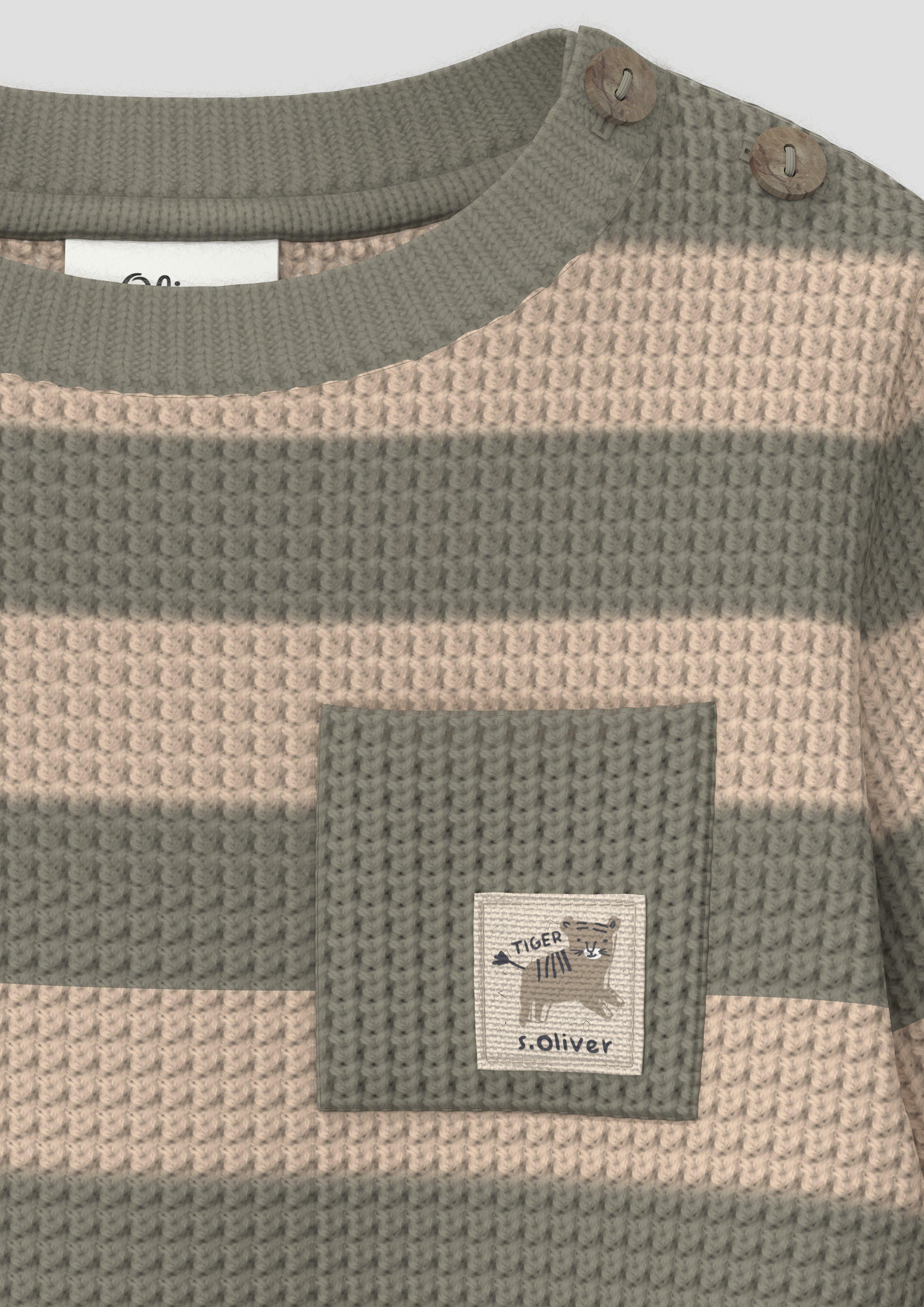 Kinder Strickpullover in olive von s.Oliver