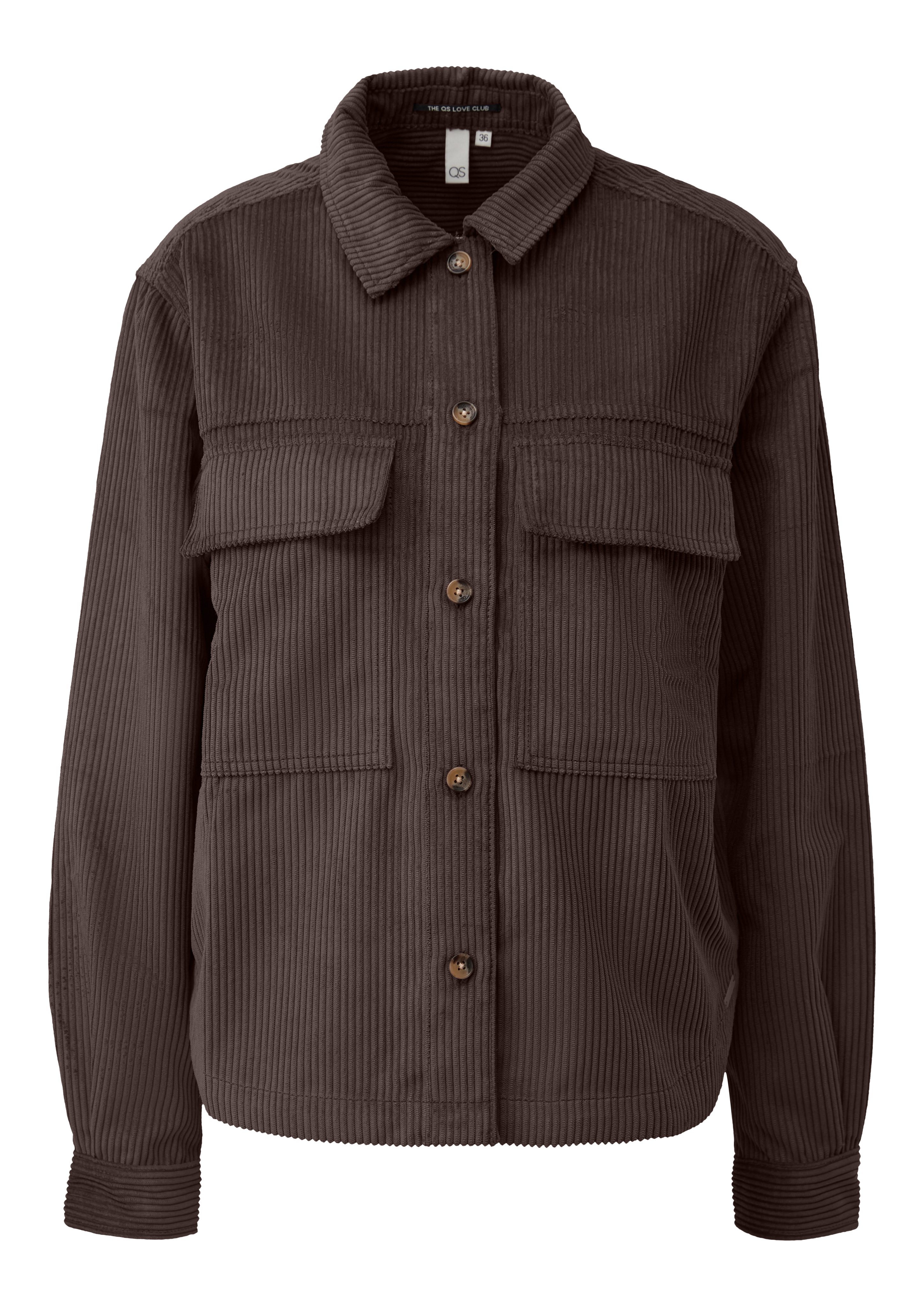 Overshirt van corduroy