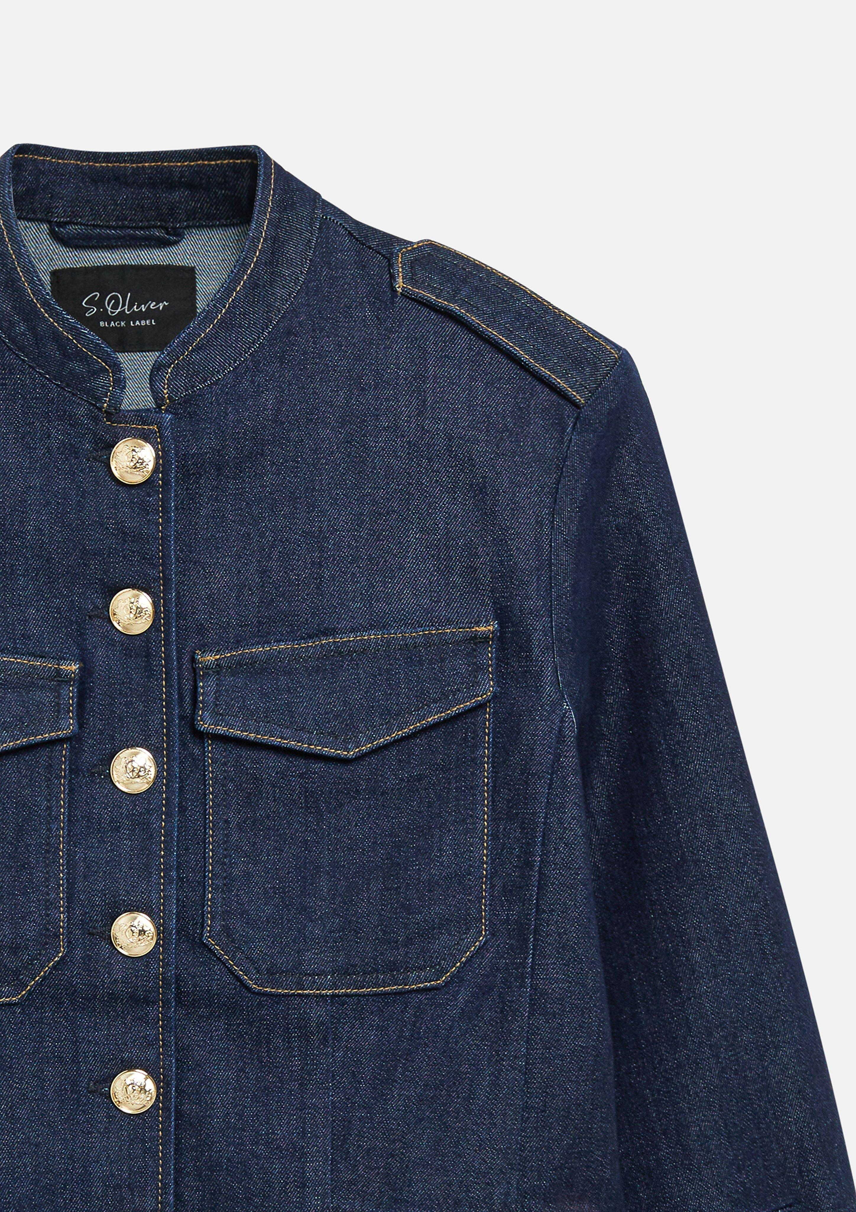 Damen Indoor-Jacke in blau von s.Oliver BLACK LABEL
